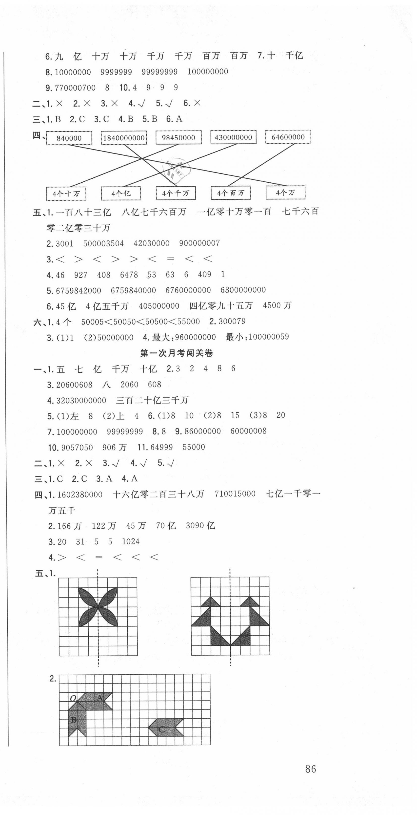 2020年狀元大考卷四年級數(shù)學(xué)下冊蘇教版 第3頁