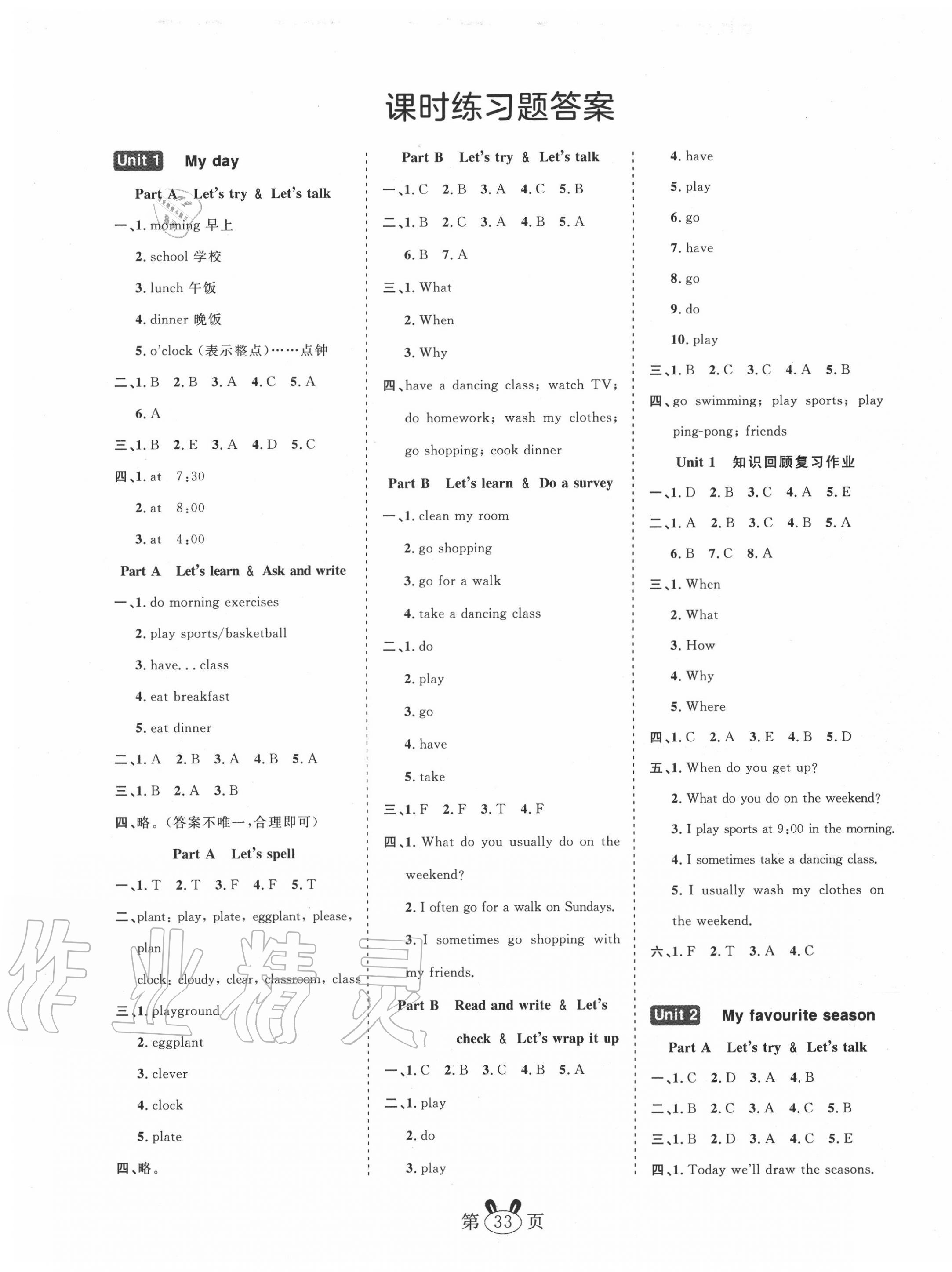 2020年訓(xùn)練達(dá)人五年級(jí)英語(yǔ)下冊(cè)人教版 第1頁(yè)