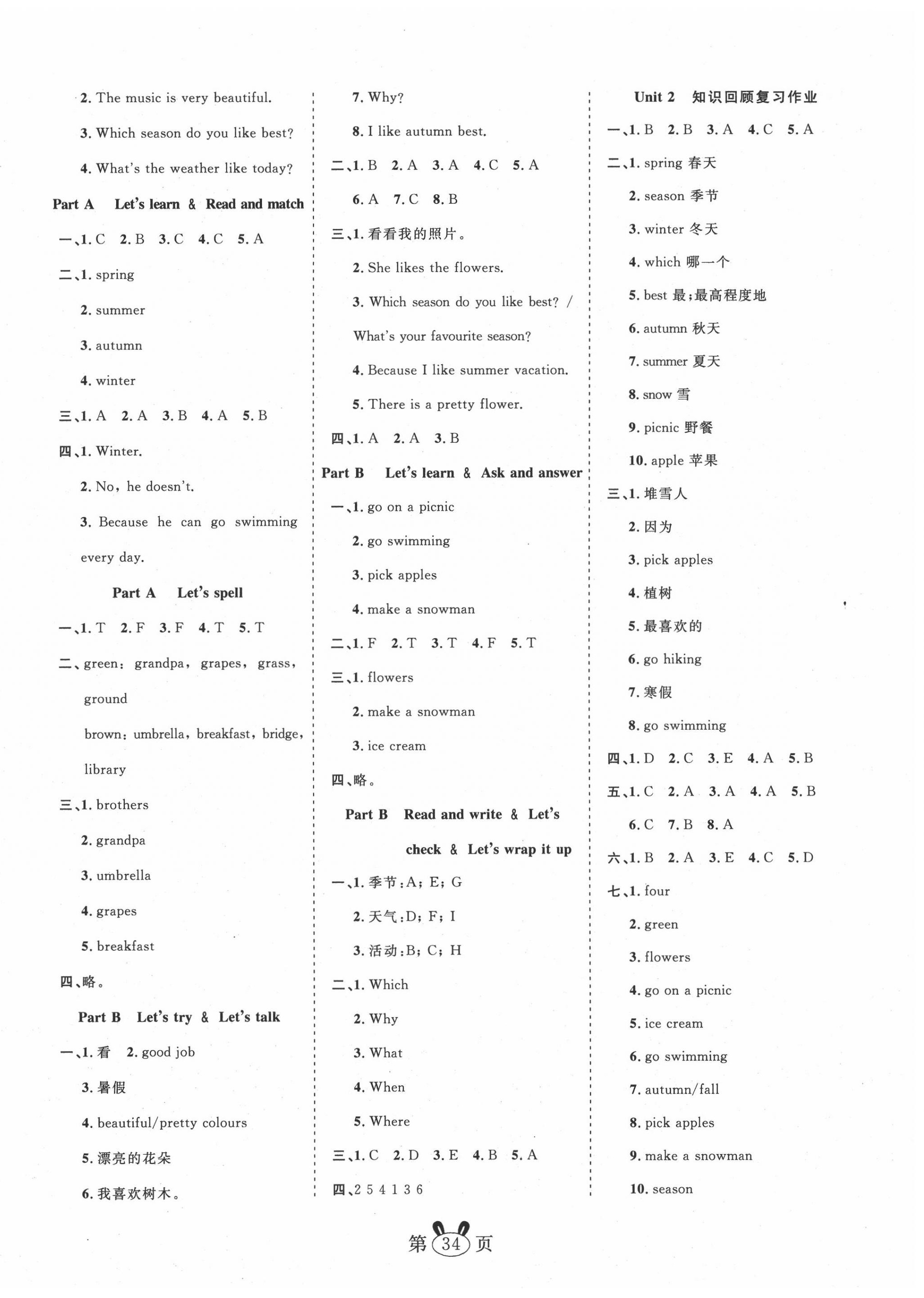 2020年訓(xùn)練達(dá)人五年級英語下冊人教版 第2頁