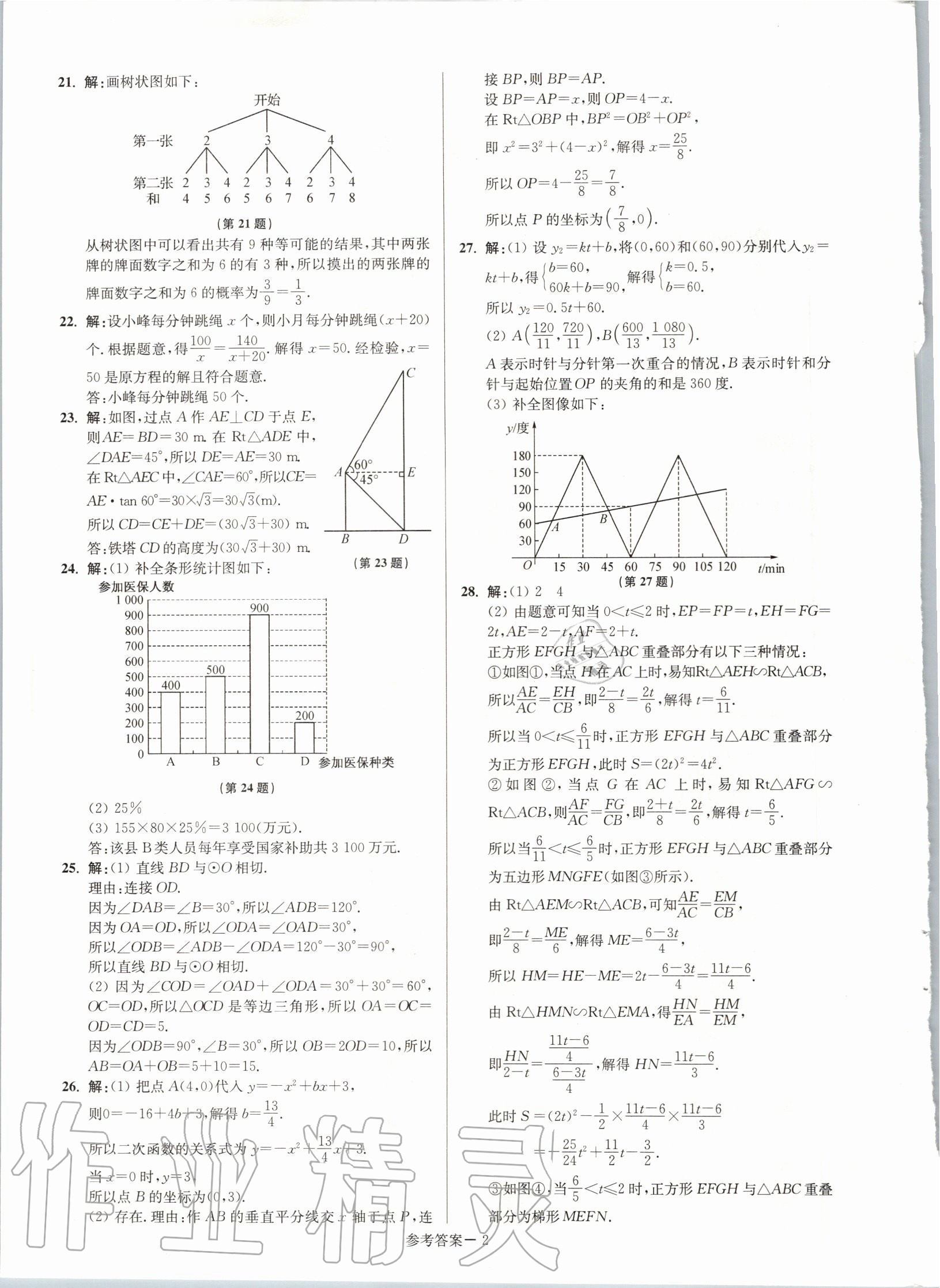 2020年淮安市中考總復(fù)習(xí)一卷通歷年真卷精編數(shù)學(xué) 第2頁