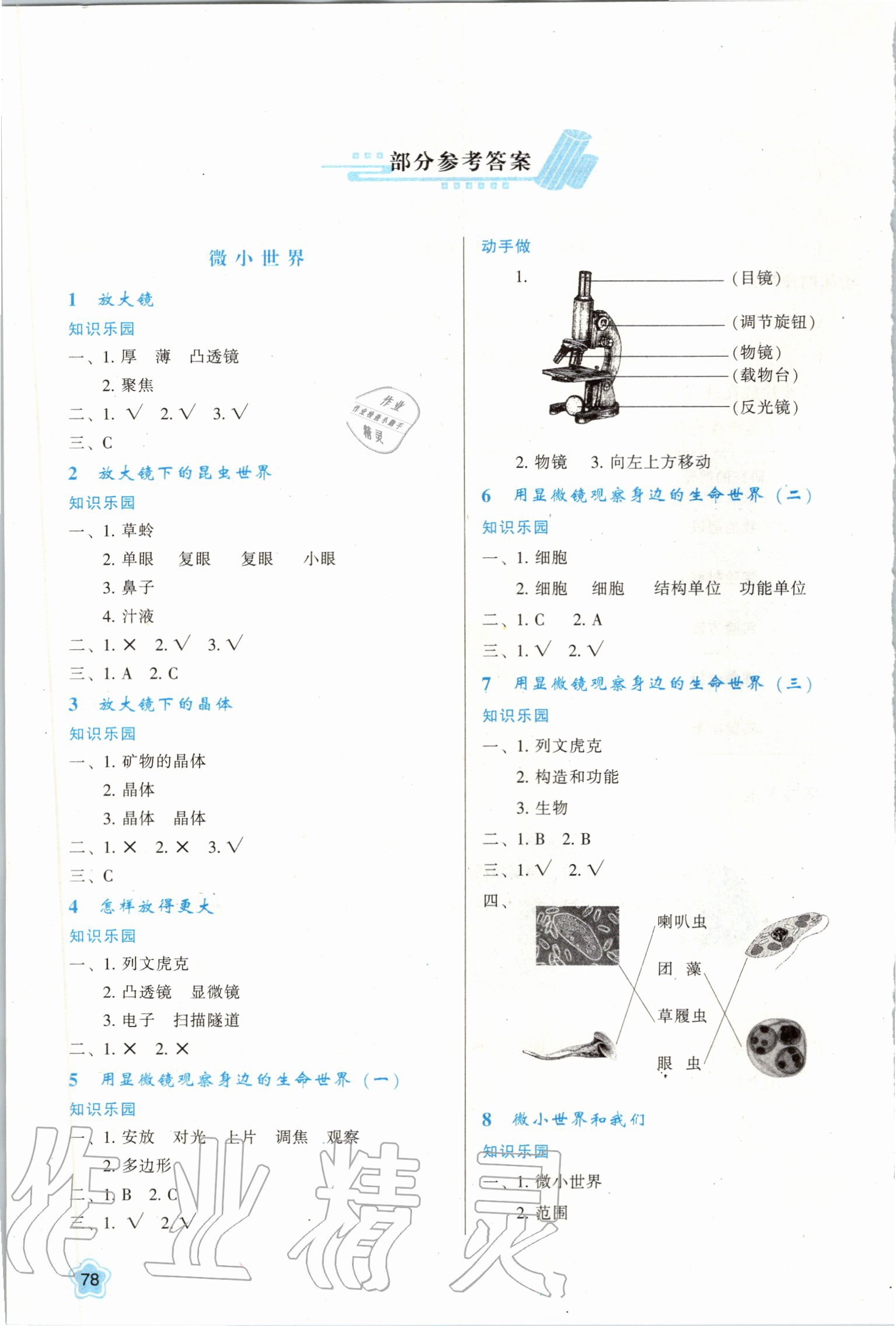 2020年新課程學(xué)習(xí)與評價六年級科學(xué)下冊教科版K版 第2頁