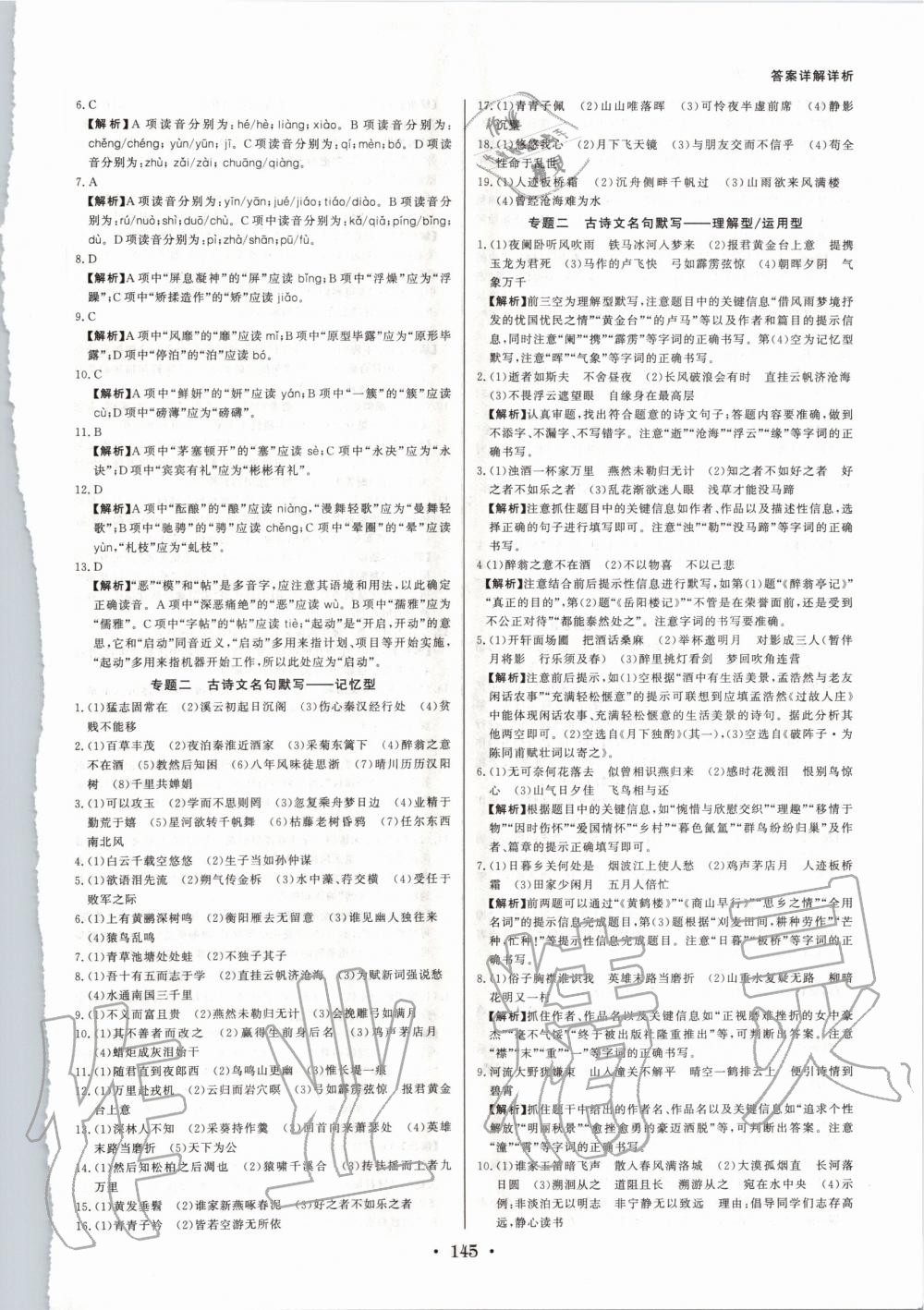 2020年浙派名師中考方略語文浙江專版 第3頁