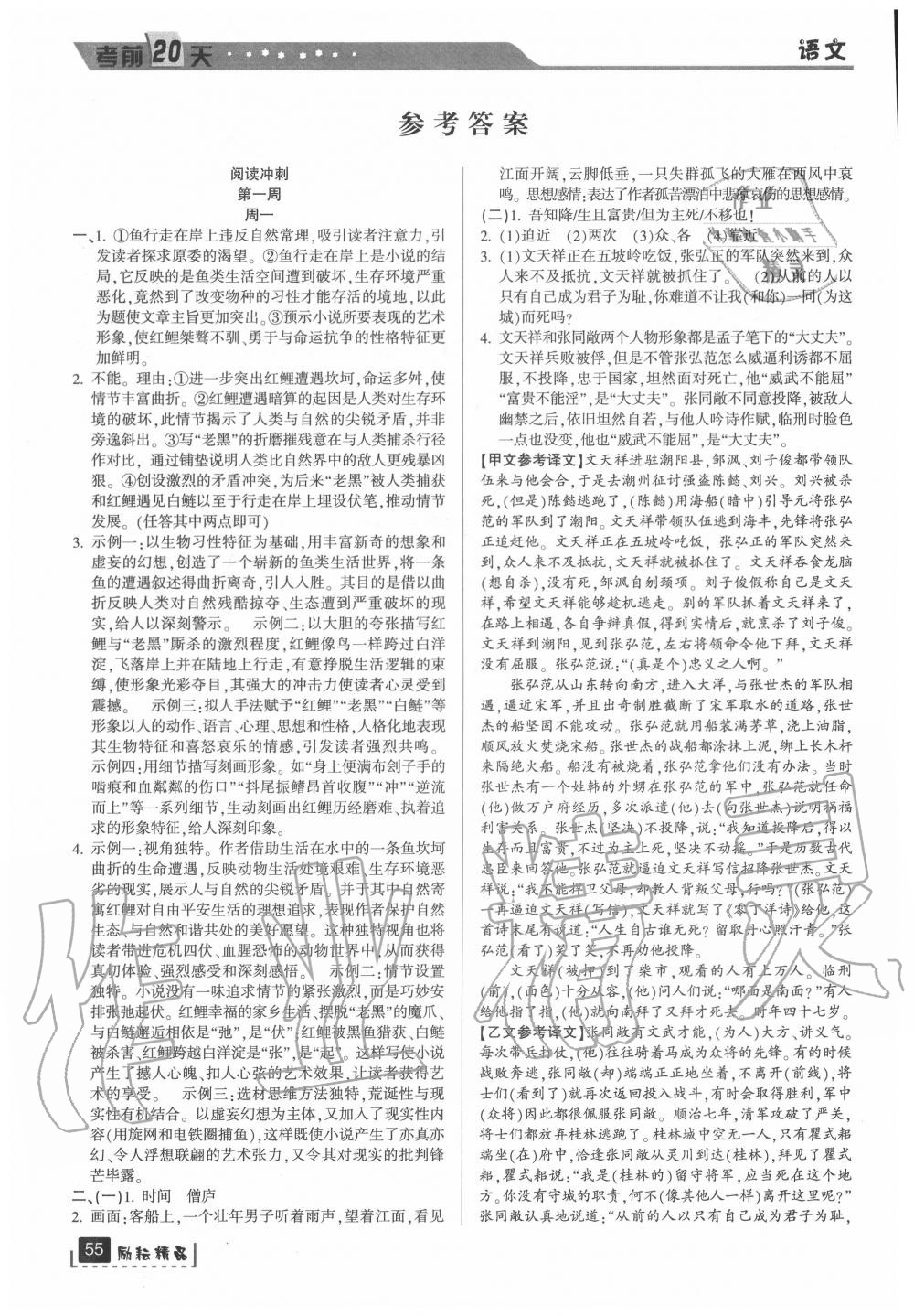 2020年考前20天語文浙江地區(qū)專用 第2頁(yè)