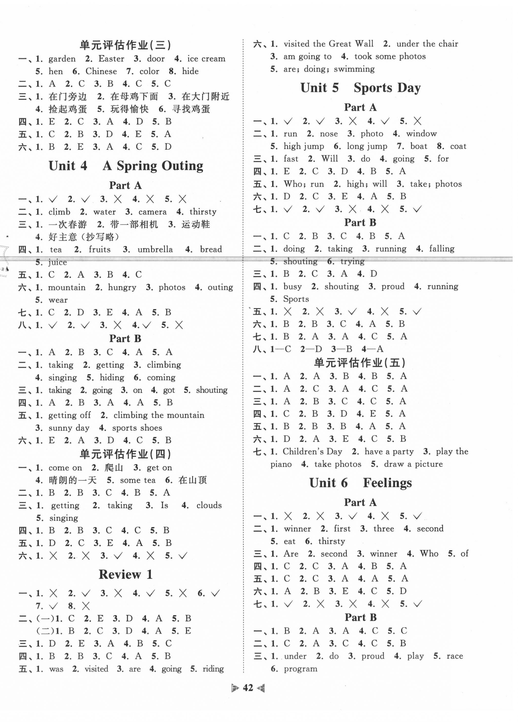 2020年陽(yáng)光同學(xué)課時(shí)優(yōu)化作業(yè)五年級(jí)英語(yǔ)下冊(cè)福建教育版 第2頁(yè)