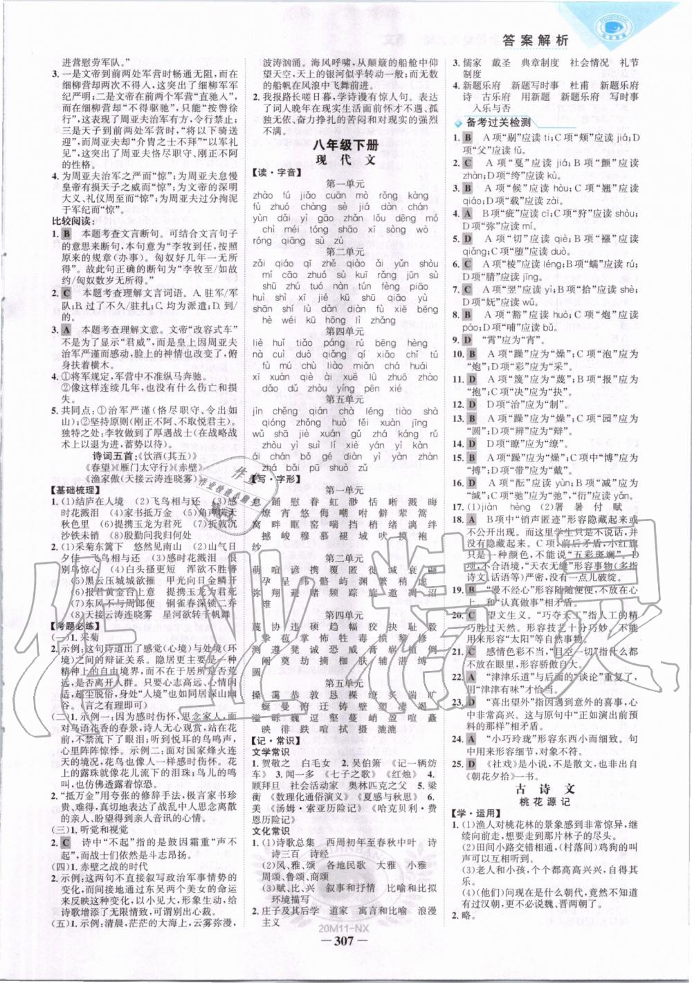 2020年世紀金榜初中全程復習方略語文寧夏專用 第6頁