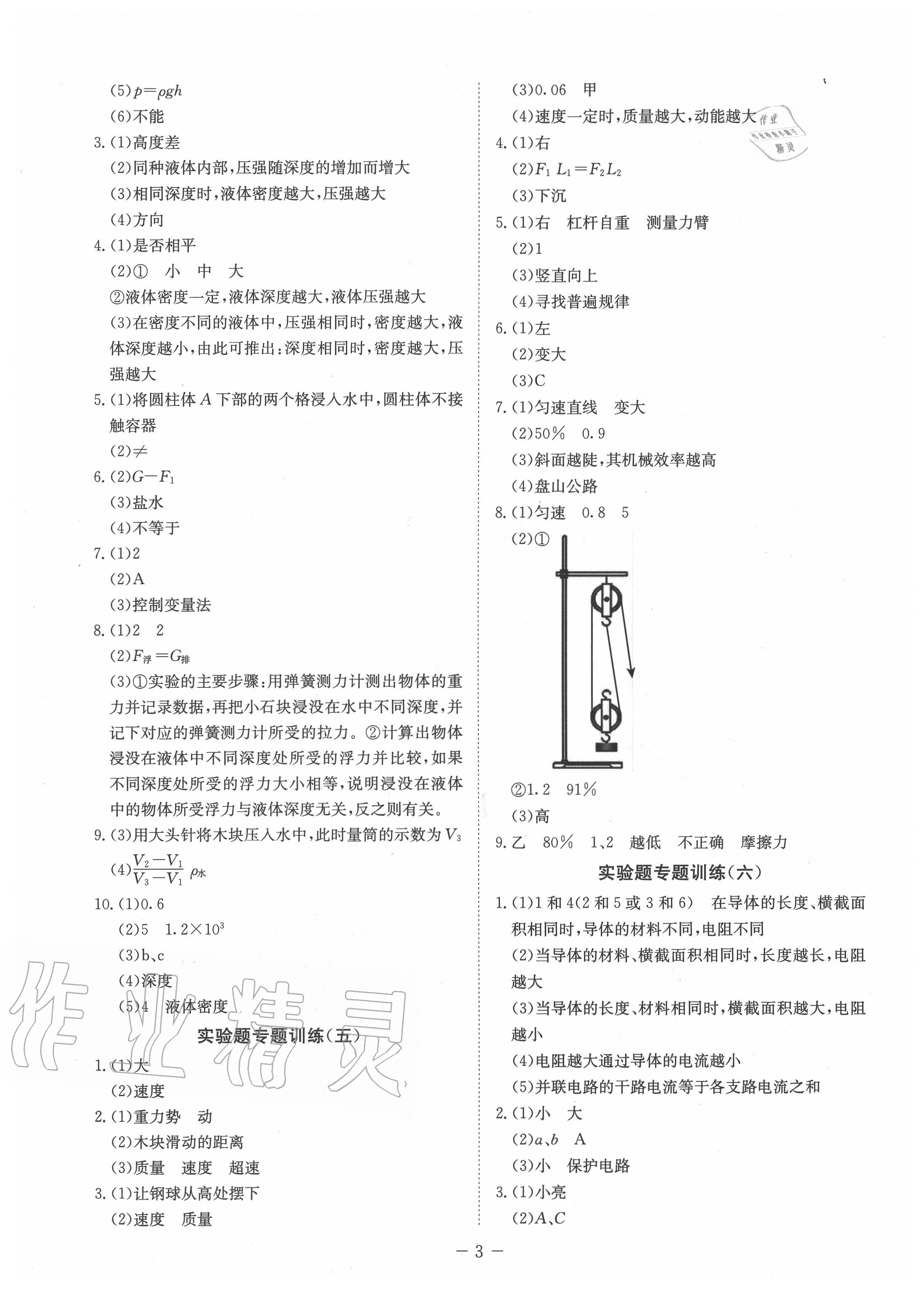 2020年一本到位物理深圳專版 第3頁