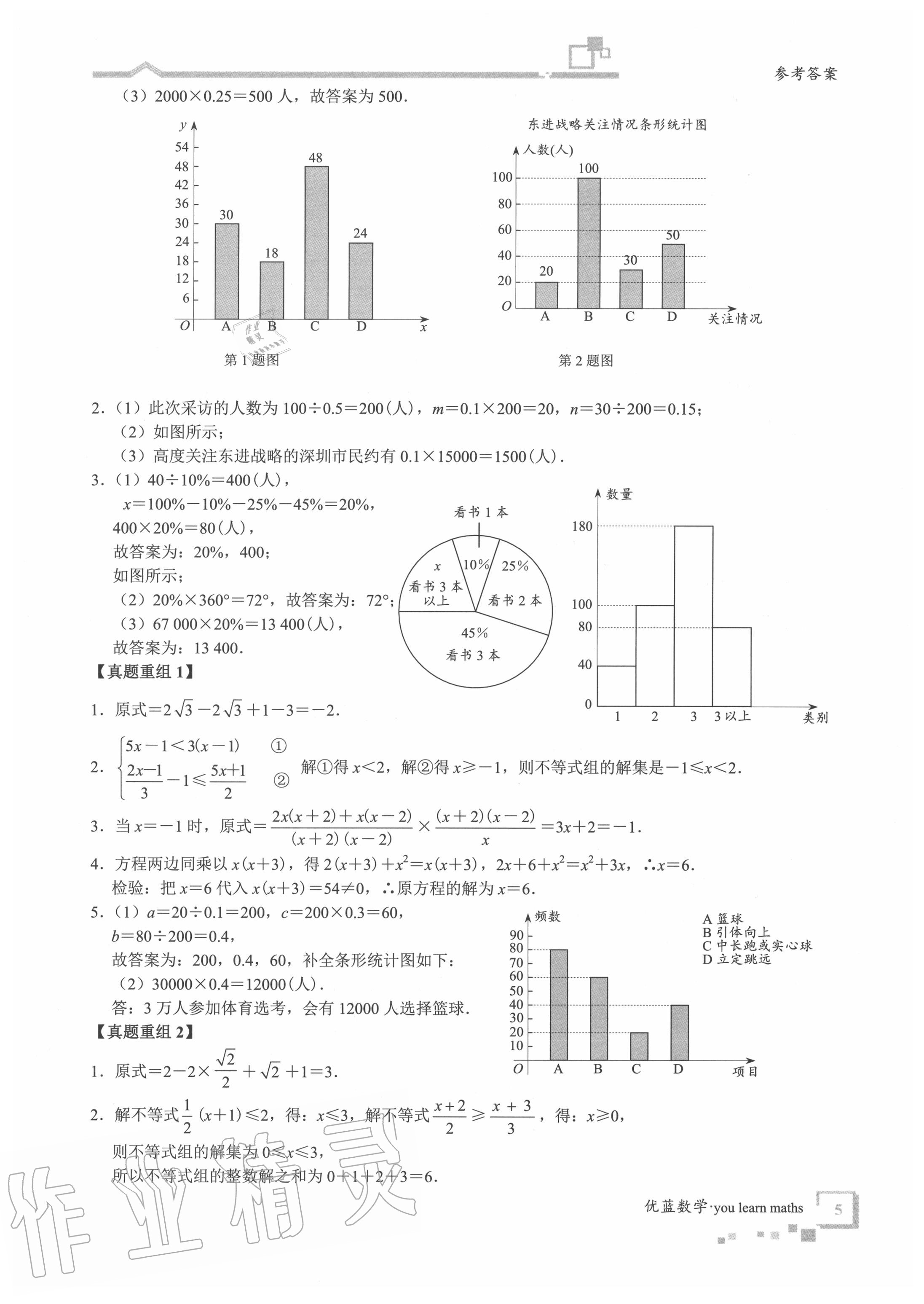 2020年優藍數學深圳中考18題 第5頁