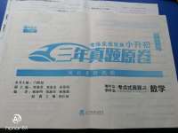 2020年考場實戰寶典小升初三年真題原卷數學