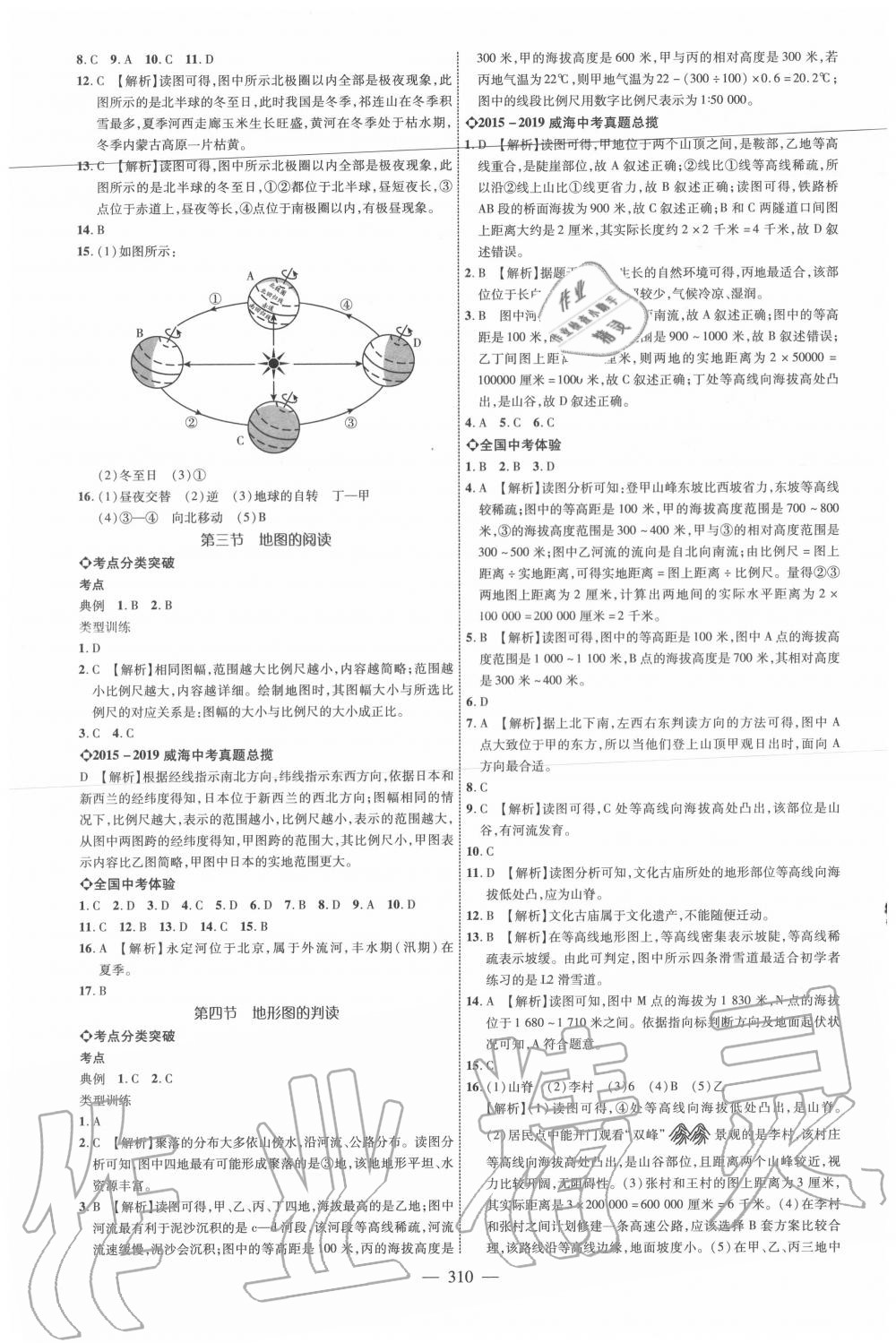 2020年全程导航初中总复习地理威海专版 第2页