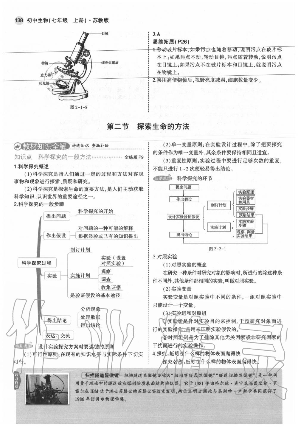 2020年教材課本七年級生物上冊蘇教版 第14頁