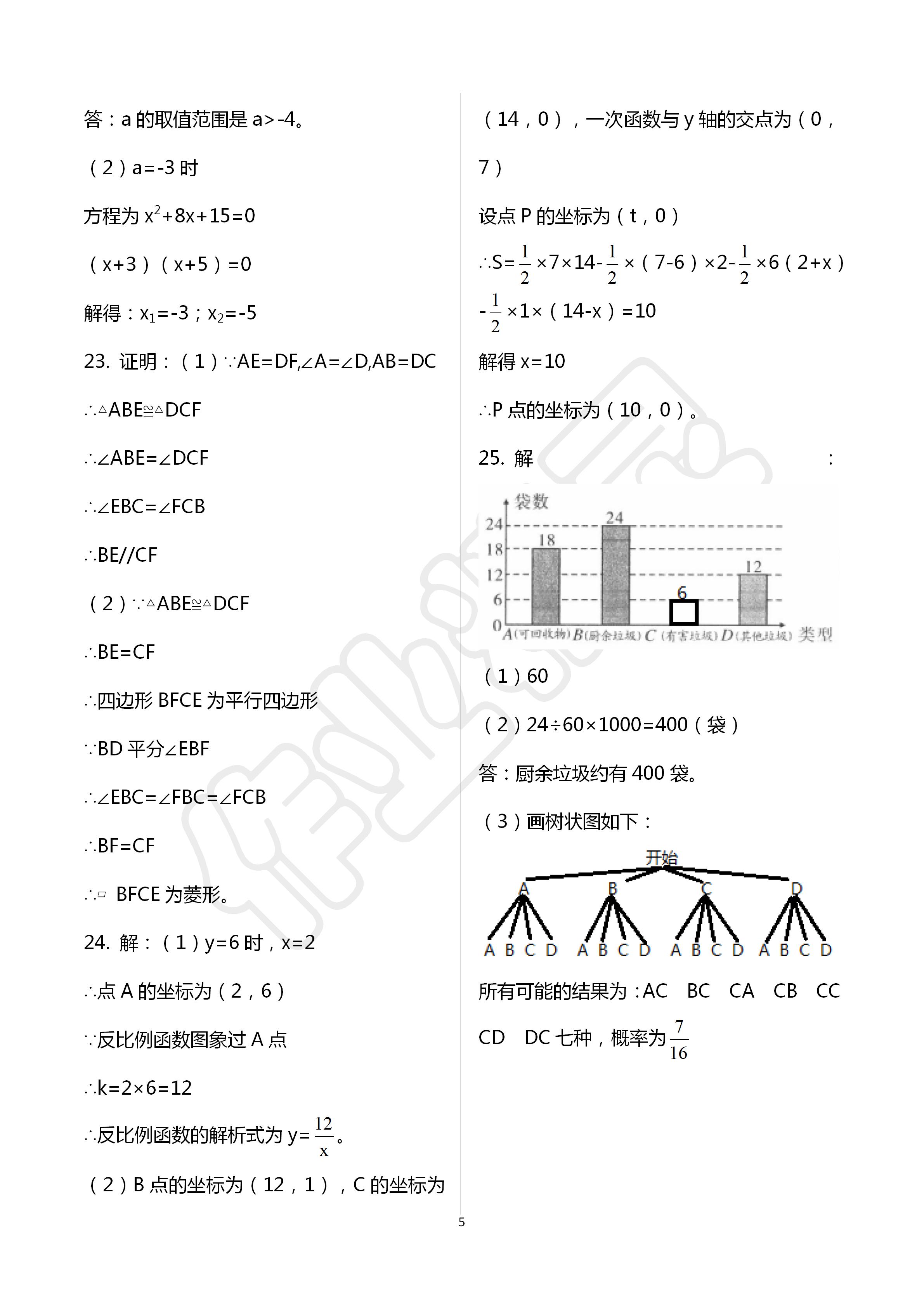 2020年金榜名卷模擬試卷數(shù)學(xué)青海專版 第5頁