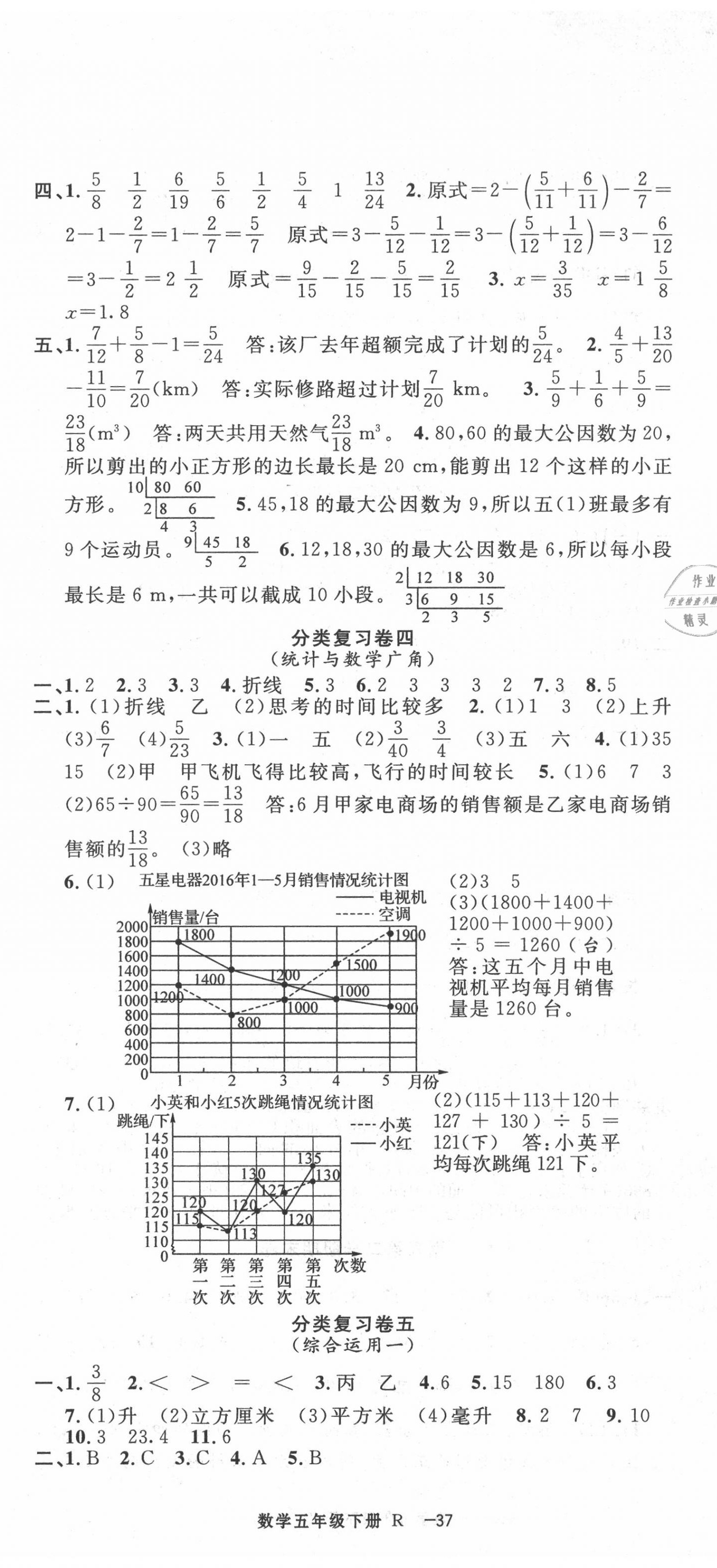 2020年浙江各地期末迎考卷五年級(jí)數(shù)學(xué)下冊(cè)人教版 第2頁