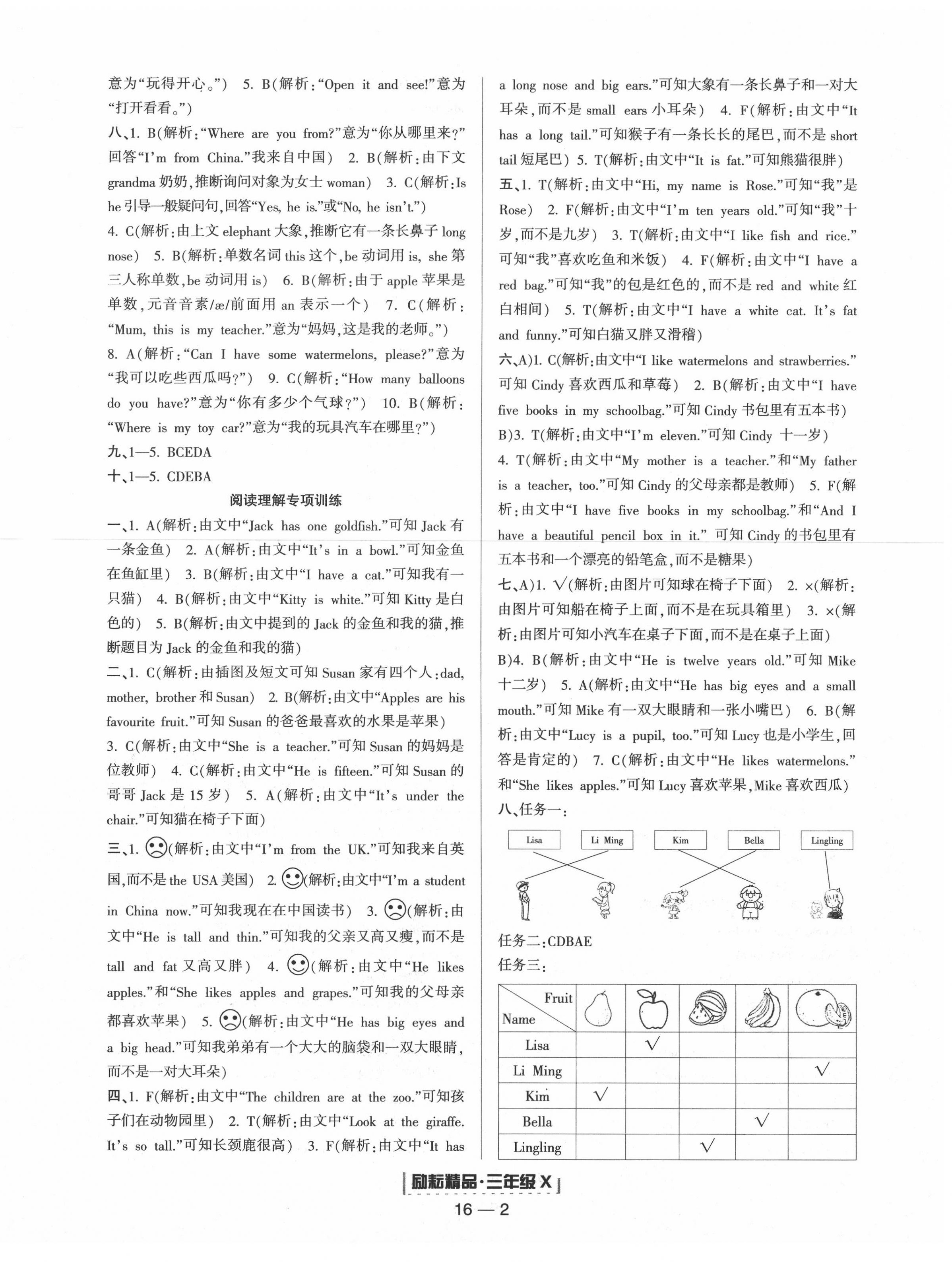 2020年勵(lì)耘書業(yè)浙江期末三年級(jí)英語下冊(cè)人教版 第2頁