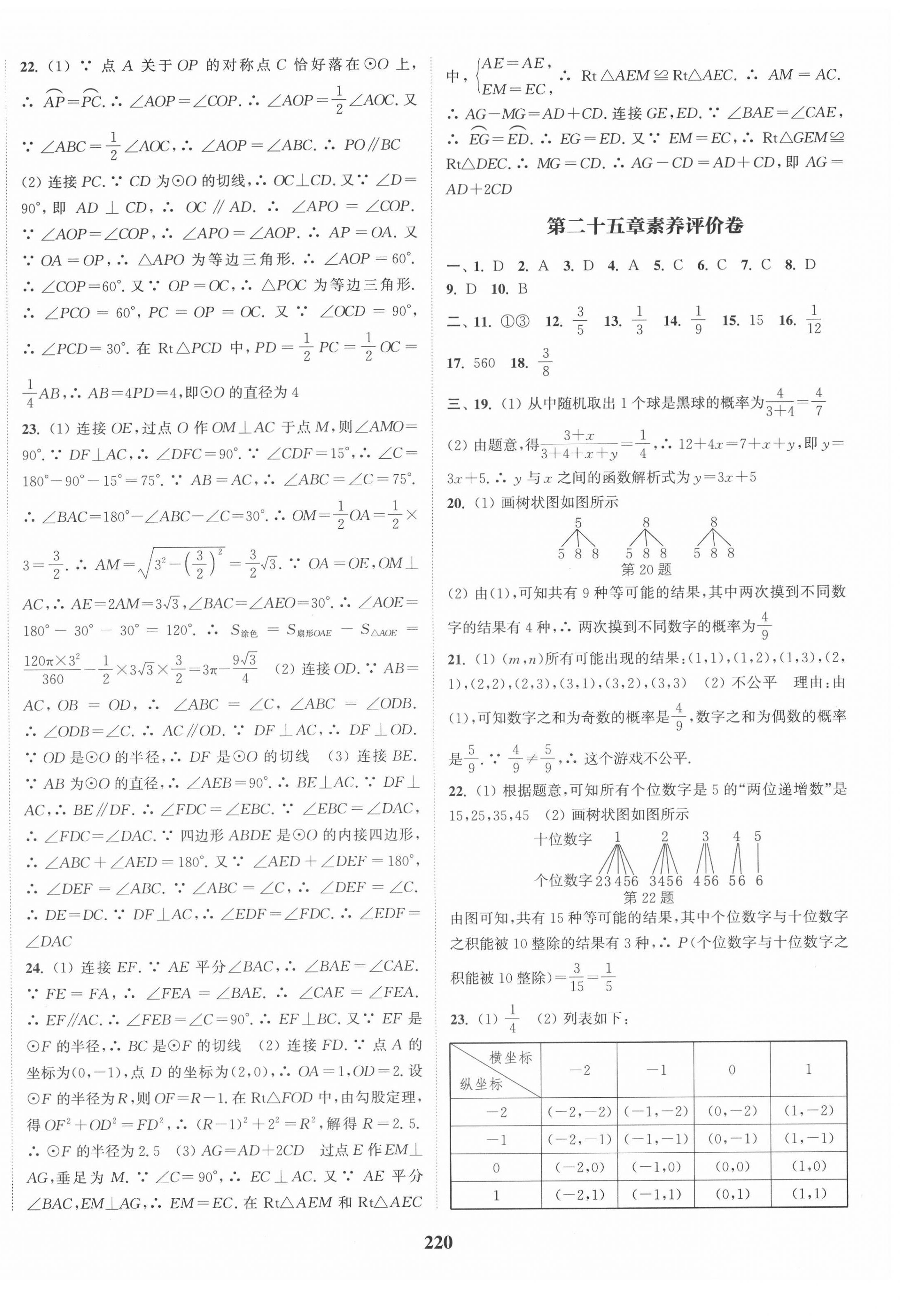 素养评价卷（活页） - 第42页