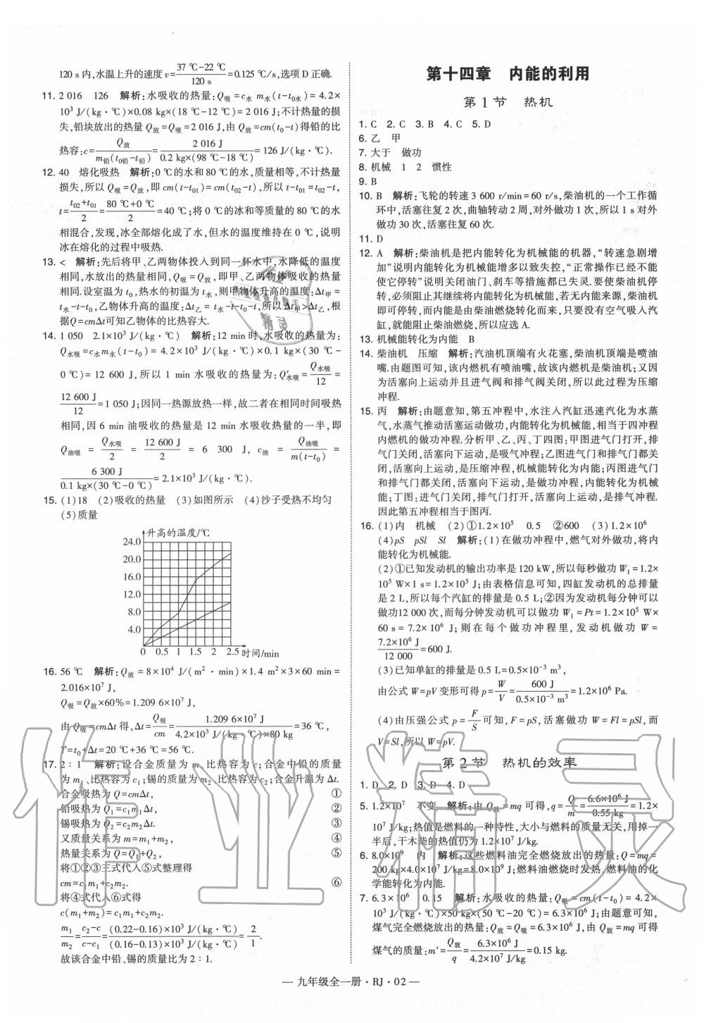 2020年經(jīng)綸學(xué)典學(xué)霸九年級(jí)物理全一冊人教版 第2頁