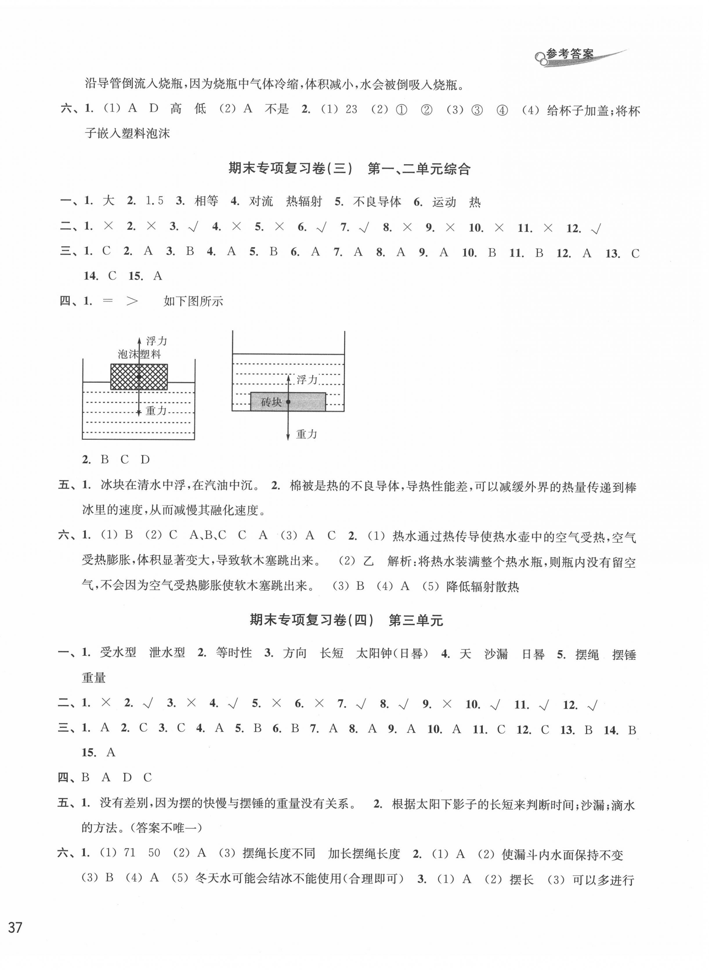 2020年各地期末名卷精選五年級(jí)科學(xué)下冊(cè) 第2頁(yè)