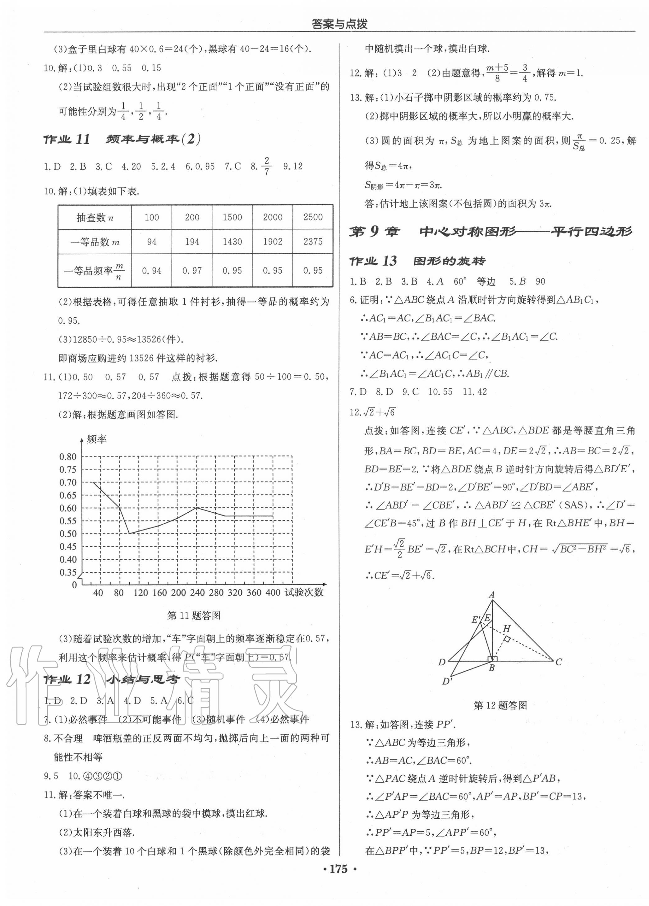 2020年启东中学作业本八年级数学下册江苏版宿迁专版 第5页