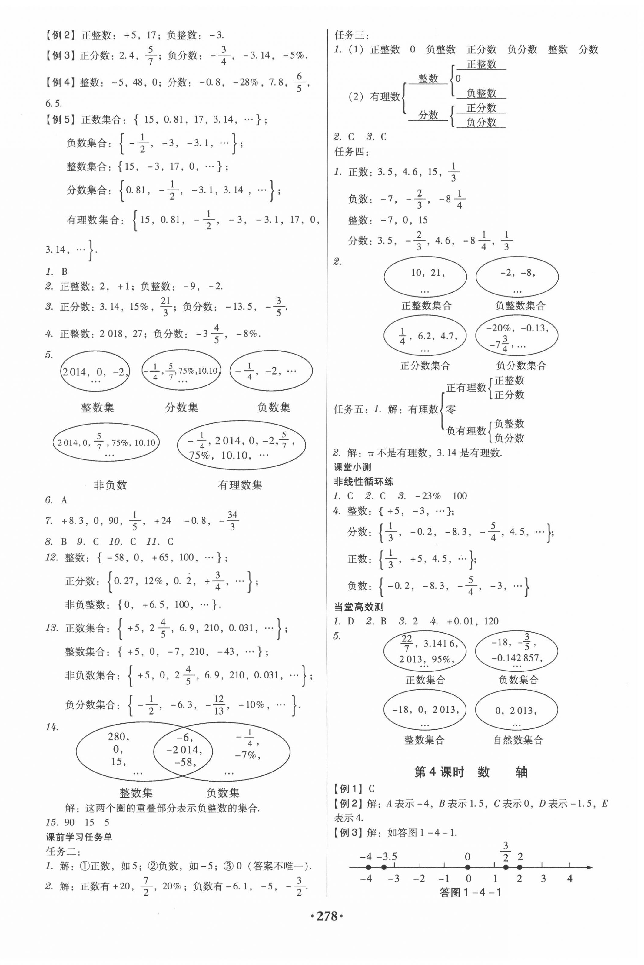 2020年課時導(dǎo)學(xué)案七年級數(shù)學(xué)上冊人教版廣東專版 第2頁