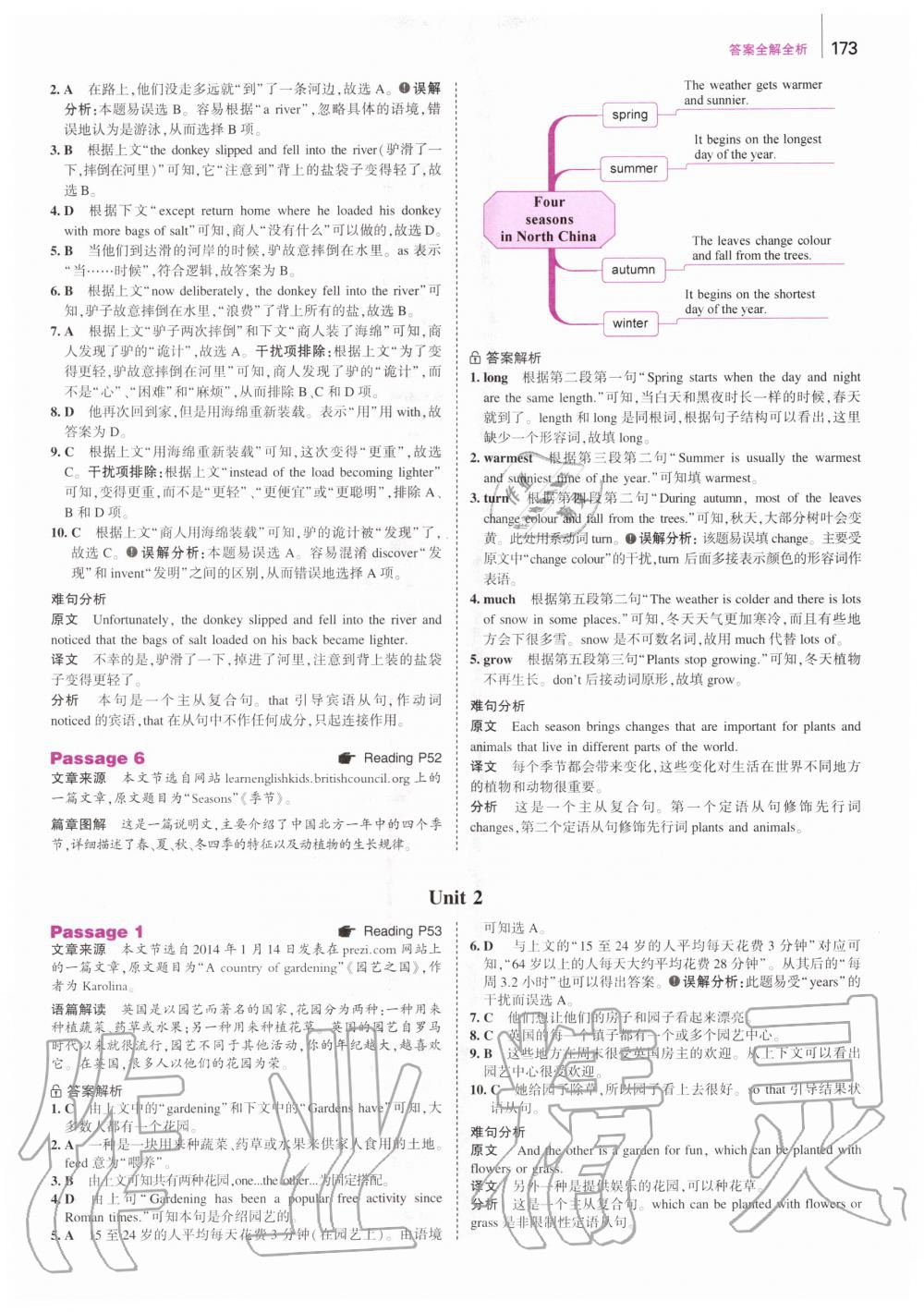 2020年53English中考英语完形填空与阅读理解 第9页