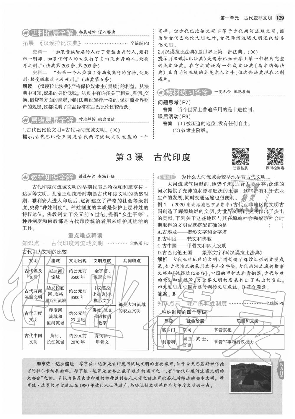 2020年教材課本九年級(jí)歷史上冊(cè)人教版 第5頁