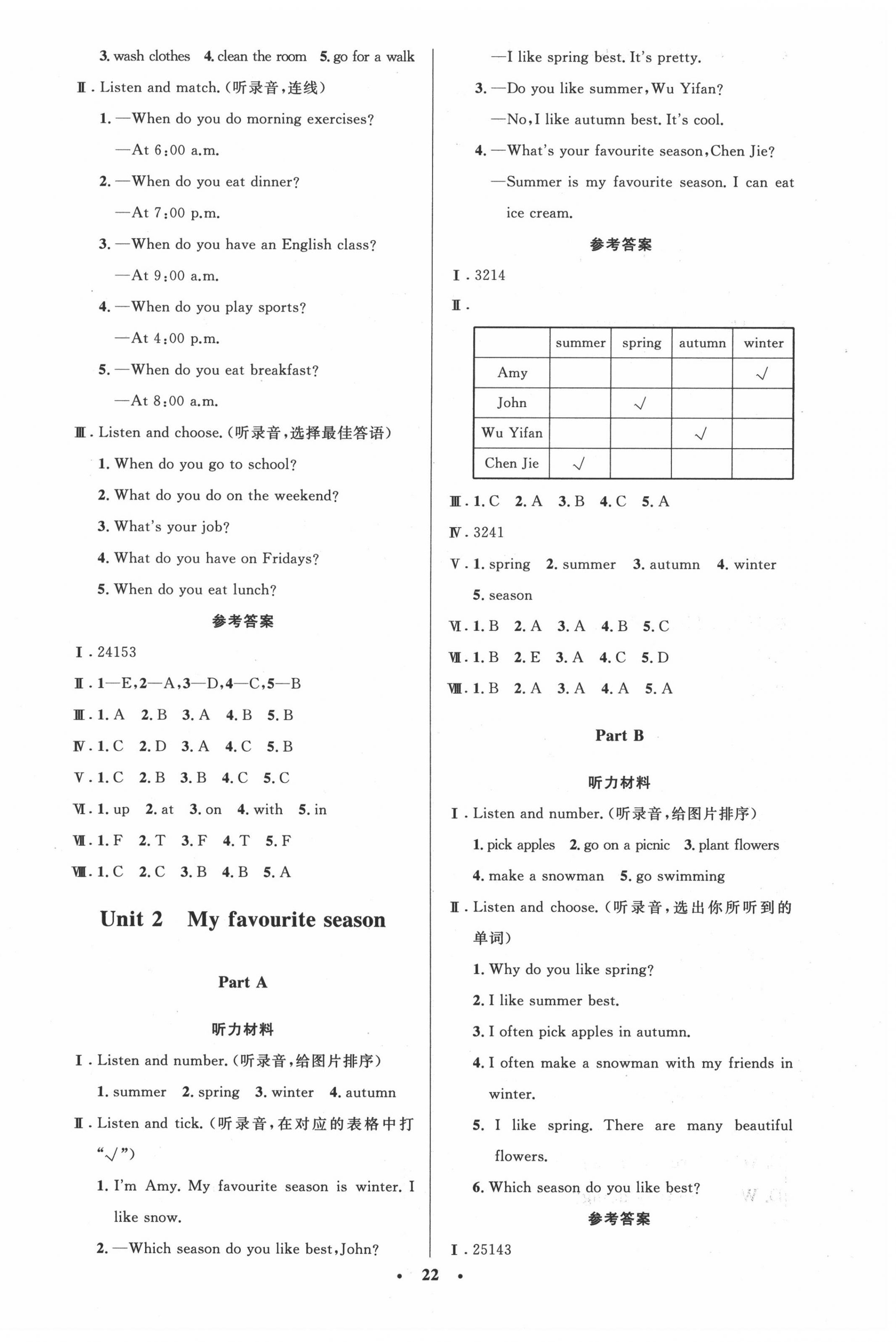 2020年小学同步测控优化设计五年级英语下册人教PEP版广东专版 第2页