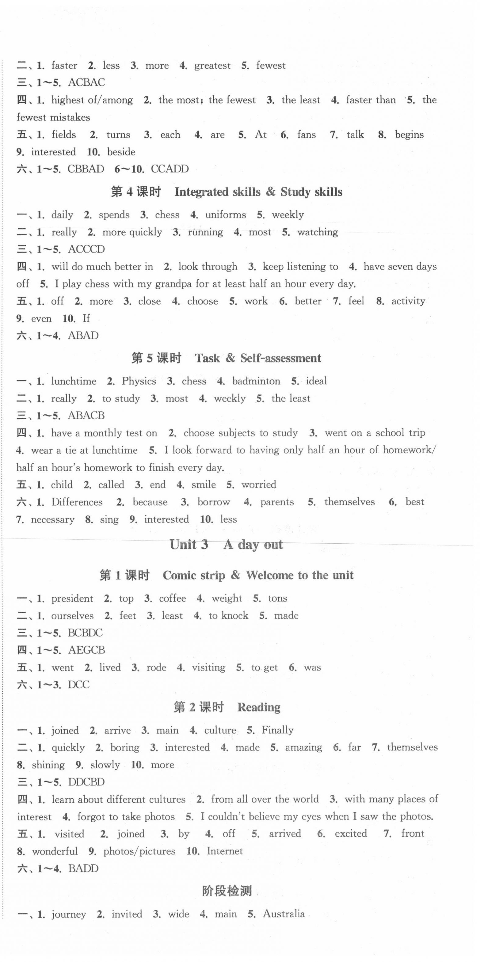 2020年通城學(xué)典活頁(yè)檢測(cè)八年級(jí)英語(yǔ)上冊(cè)譯林版 第3頁(yè)