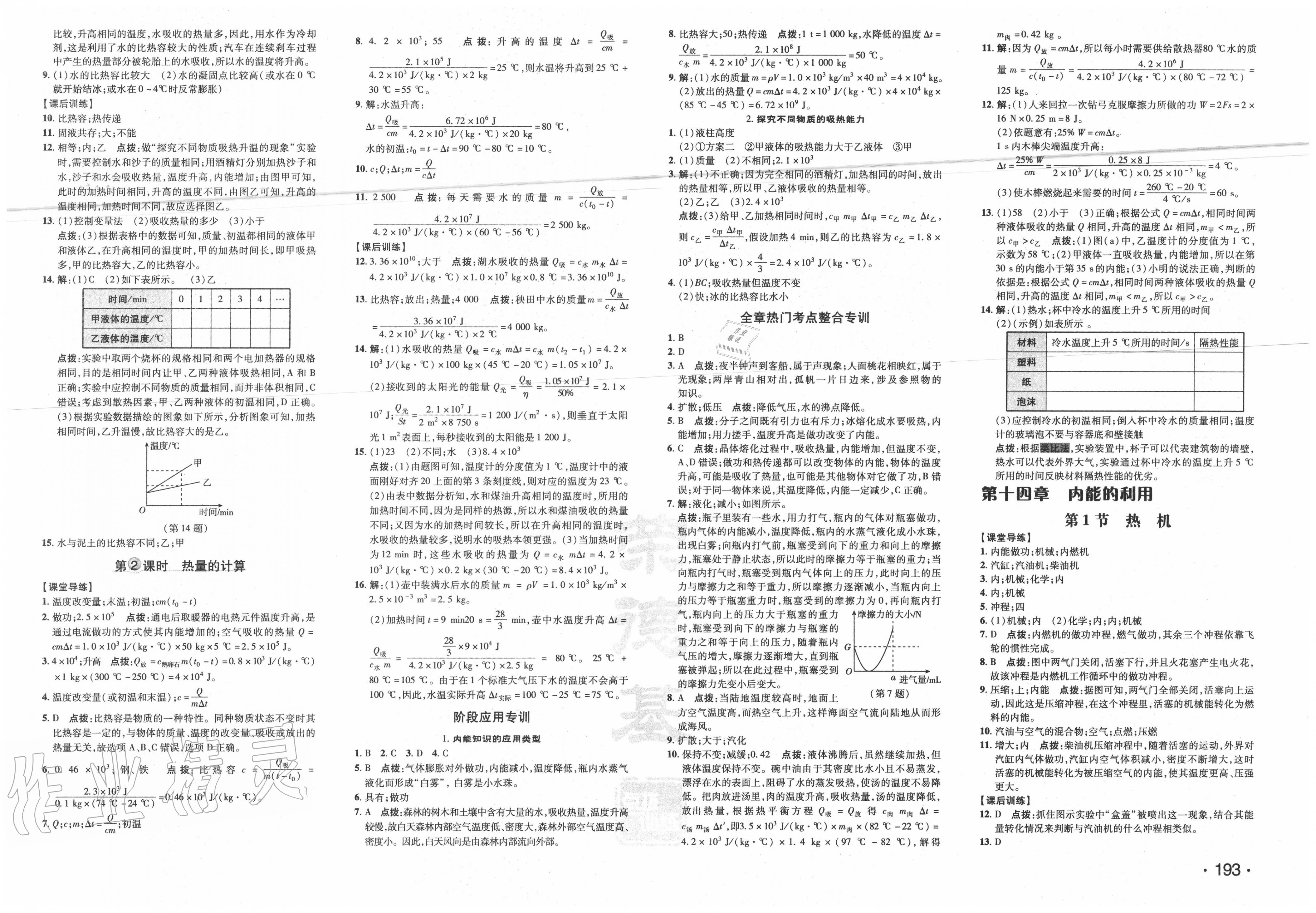 2020年點撥訓練九年級物理全一冊人教版 第5頁