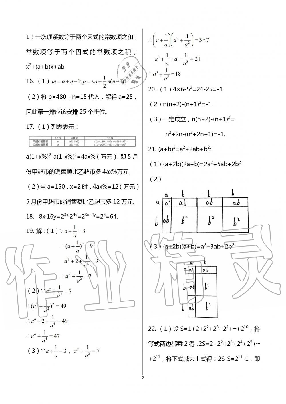 2020年暑假作業(yè)七年級(jí)深圳報(bào)業(yè)集團(tuán)出版社 第7頁(yè)