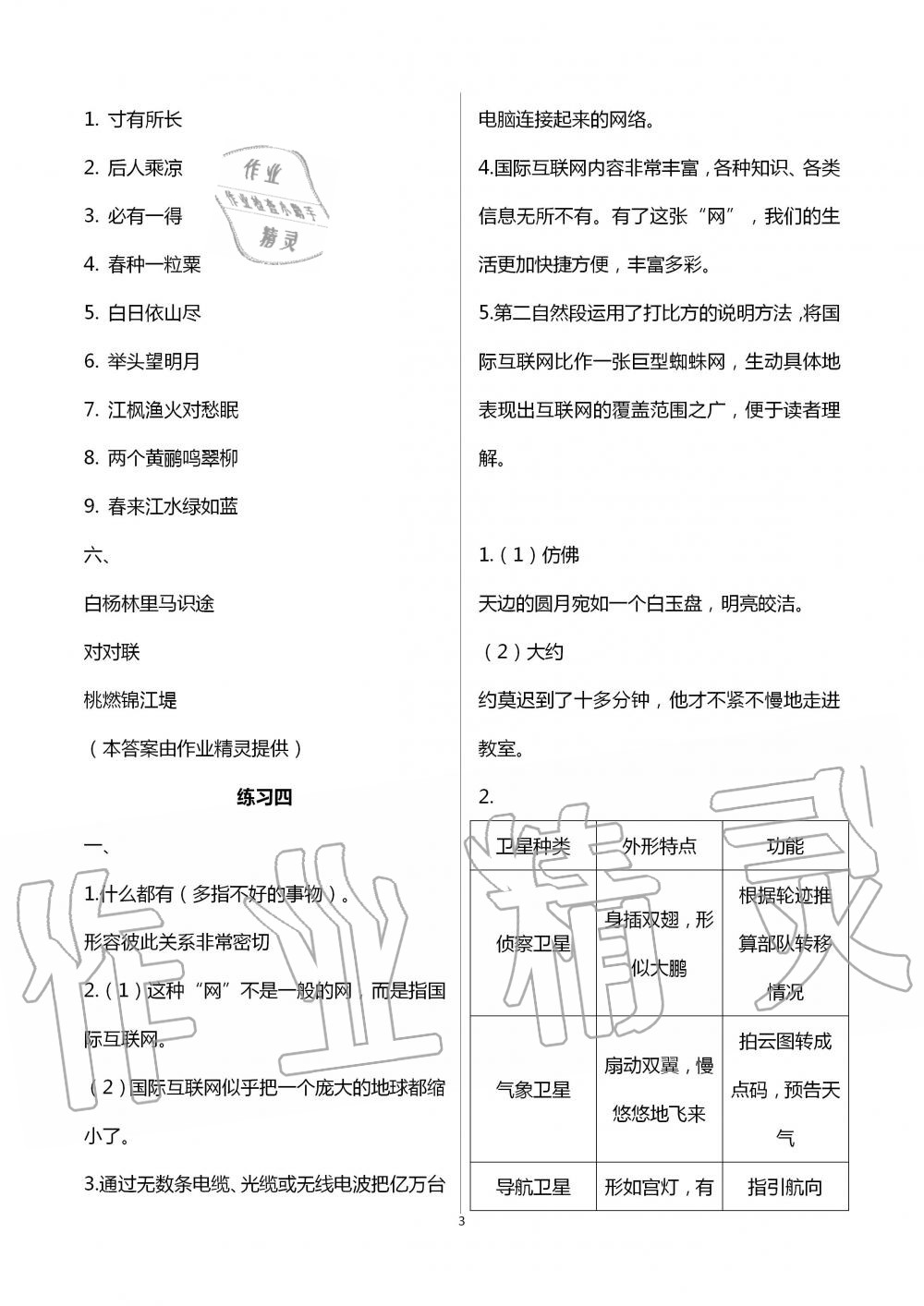 2020年學(xué)習(xí)與探究暑假學(xué)習(xí)四年級江蘇人民出版社 第3頁