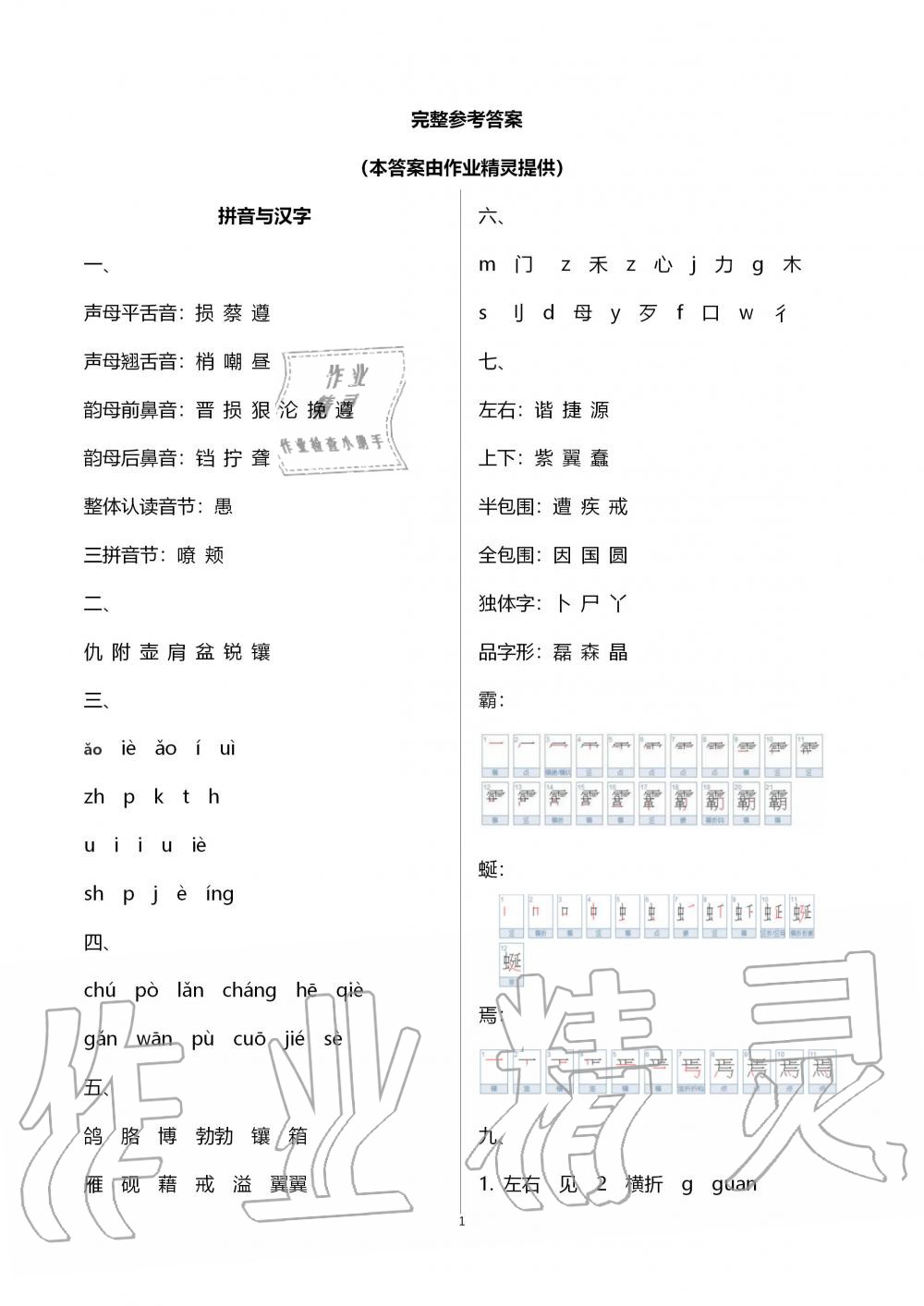 2020年云南本土教辅轻松暑假总复习四年级语文人教版 第1页