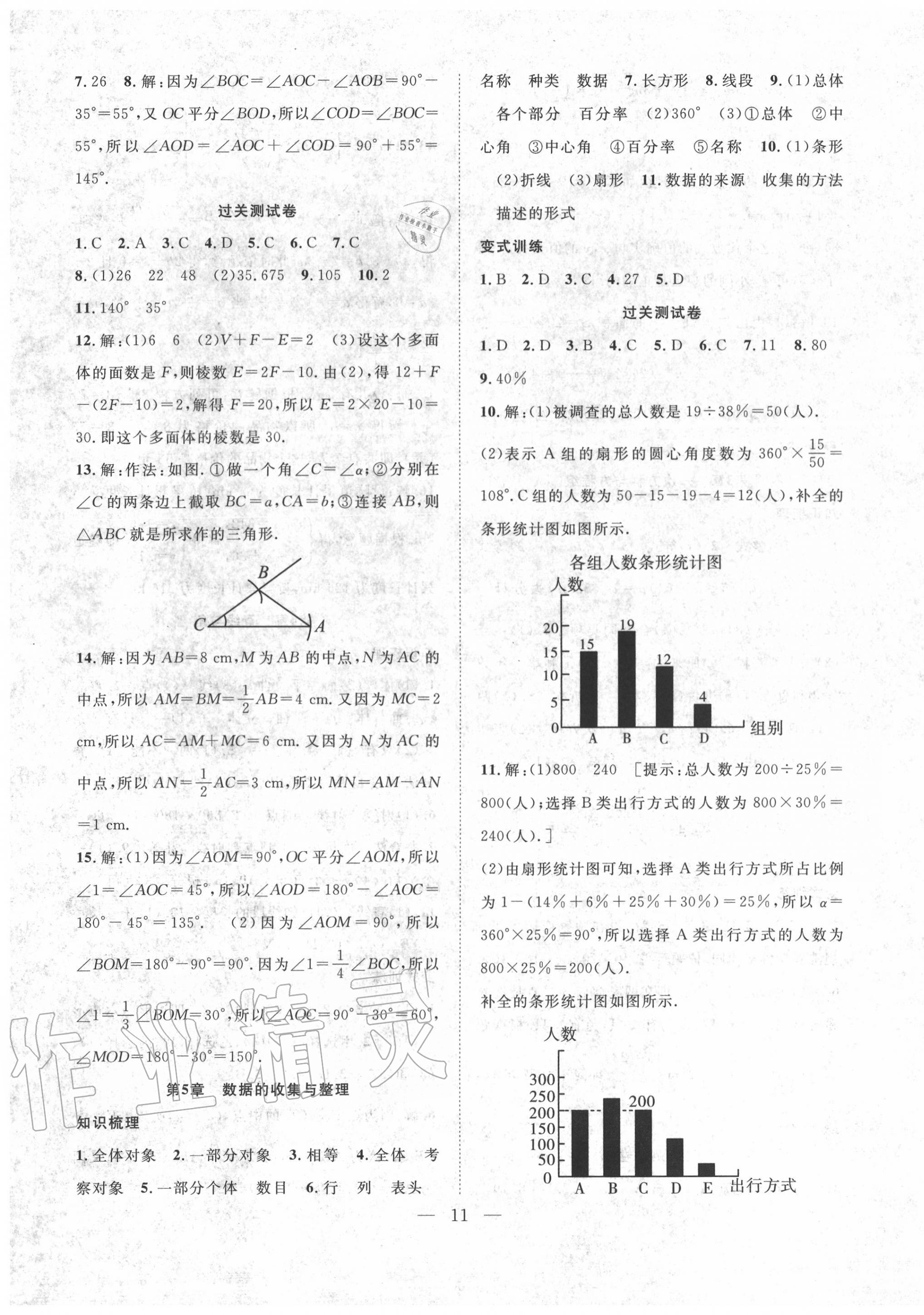 2020年新活力总动员暑假七年级数学沪科版 第3页