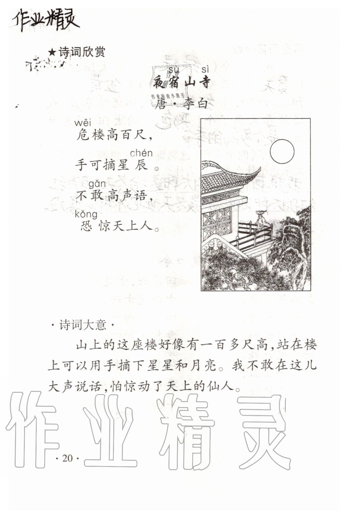 2020年假期學(xué)習(xí)樂(lè)園暑假一年級(jí)語(yǔ)文 參考答案第19頁(yè)