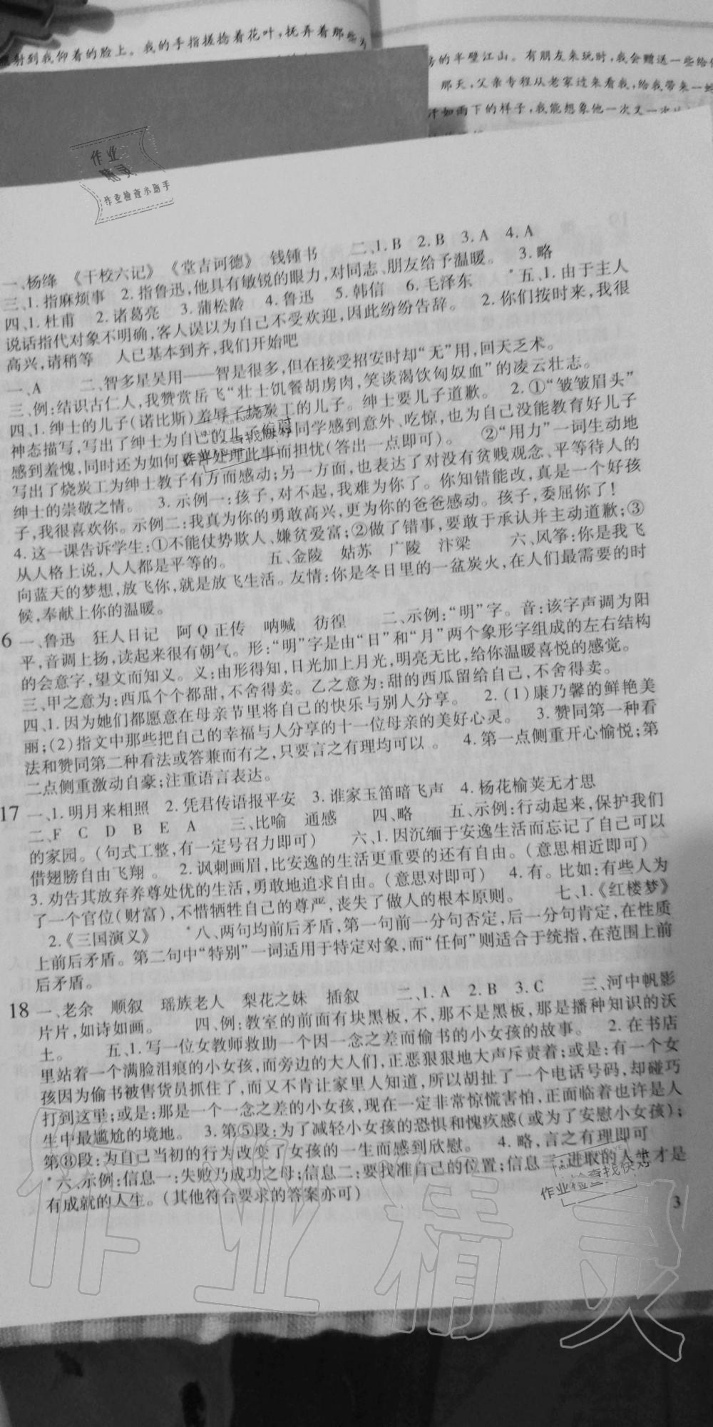 2020年假期學(xué)習(xí)樂(lè)園暑假七年級(jí)語(yǔ)文英語(yǔ)歷史與社會(huì)思想品德 第3頁(yè)