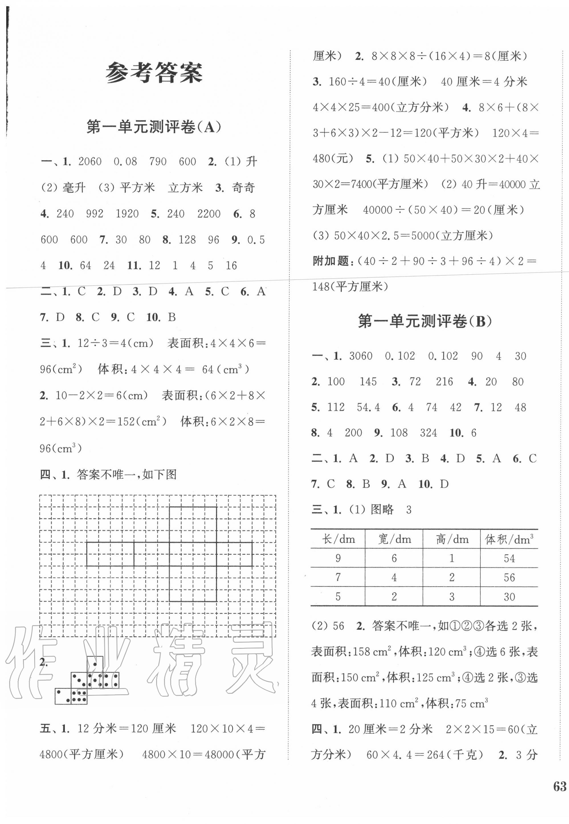 2020年通城学典小学全程测评卷六年级数学上册苏教版江苏专用 第1页