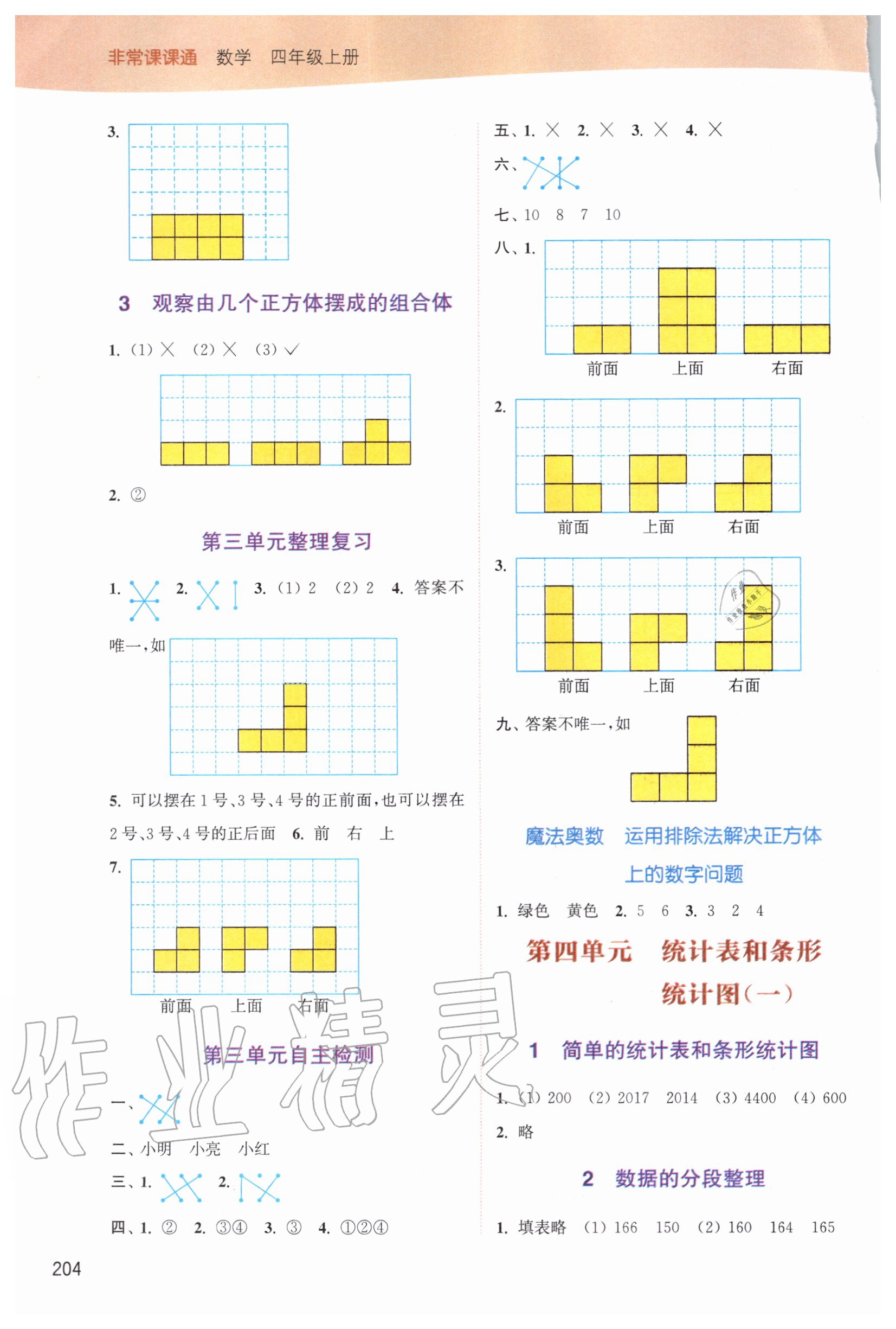 2020年通城學(xué)典非常課課通四年級數(shù)學(xué)上冊蘇教版 第4頁