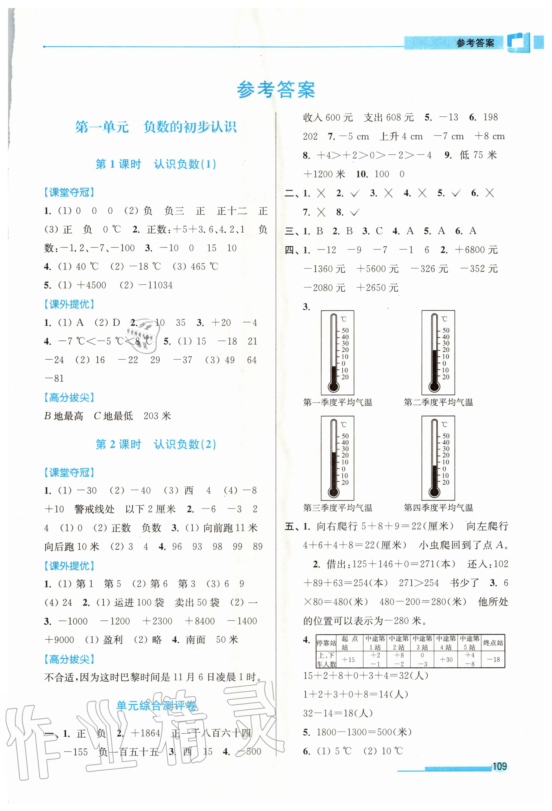 2020年高分拔尖提优训练五年级数学上册江苏版 第1页