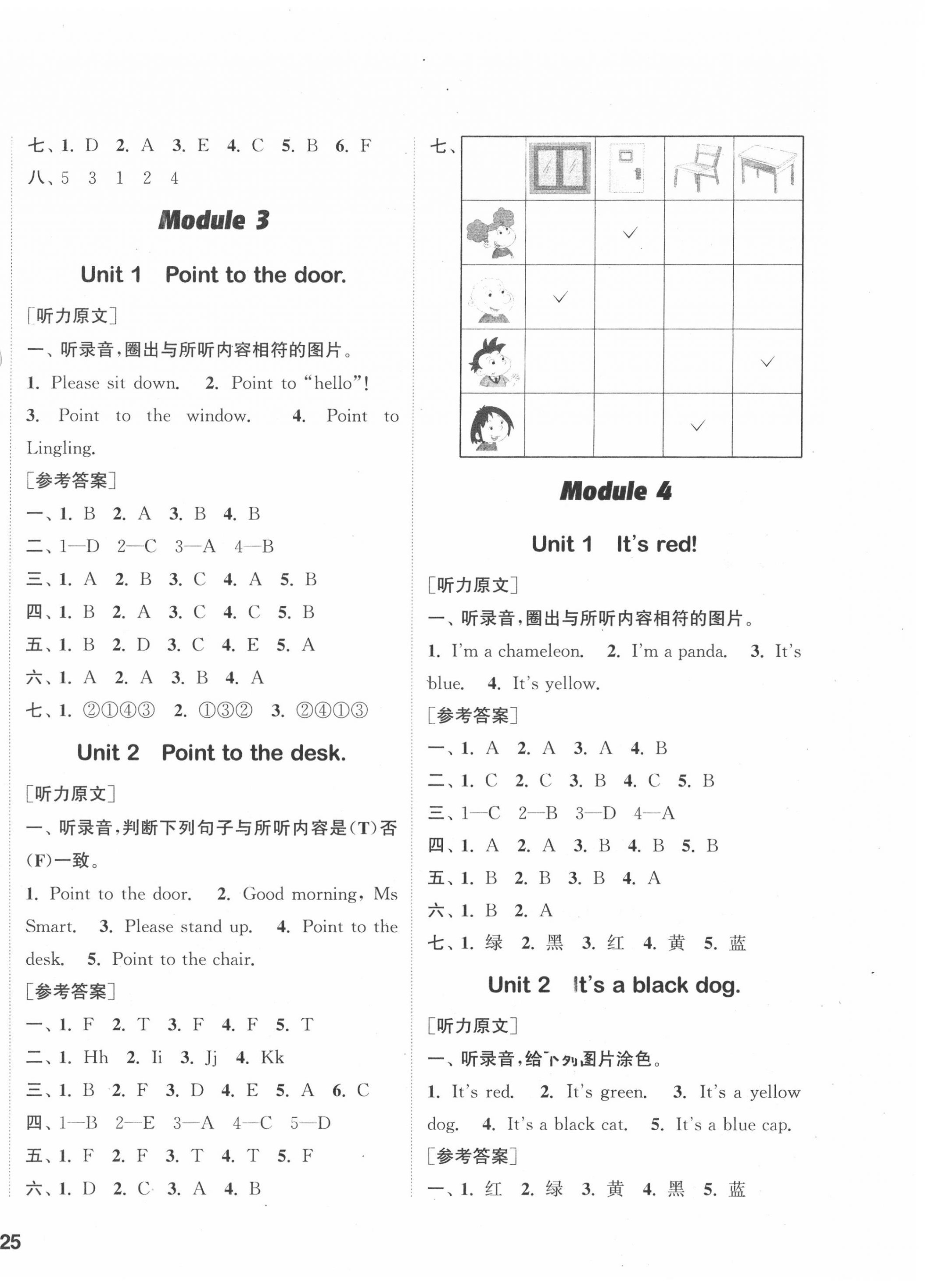 2020年通城學典課時作業(yè)本三年級英語上冊外研版 第2頁