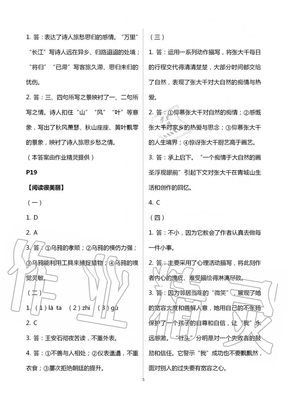 2020年开心暑假七年级综合西南师范大学出版社 第5页