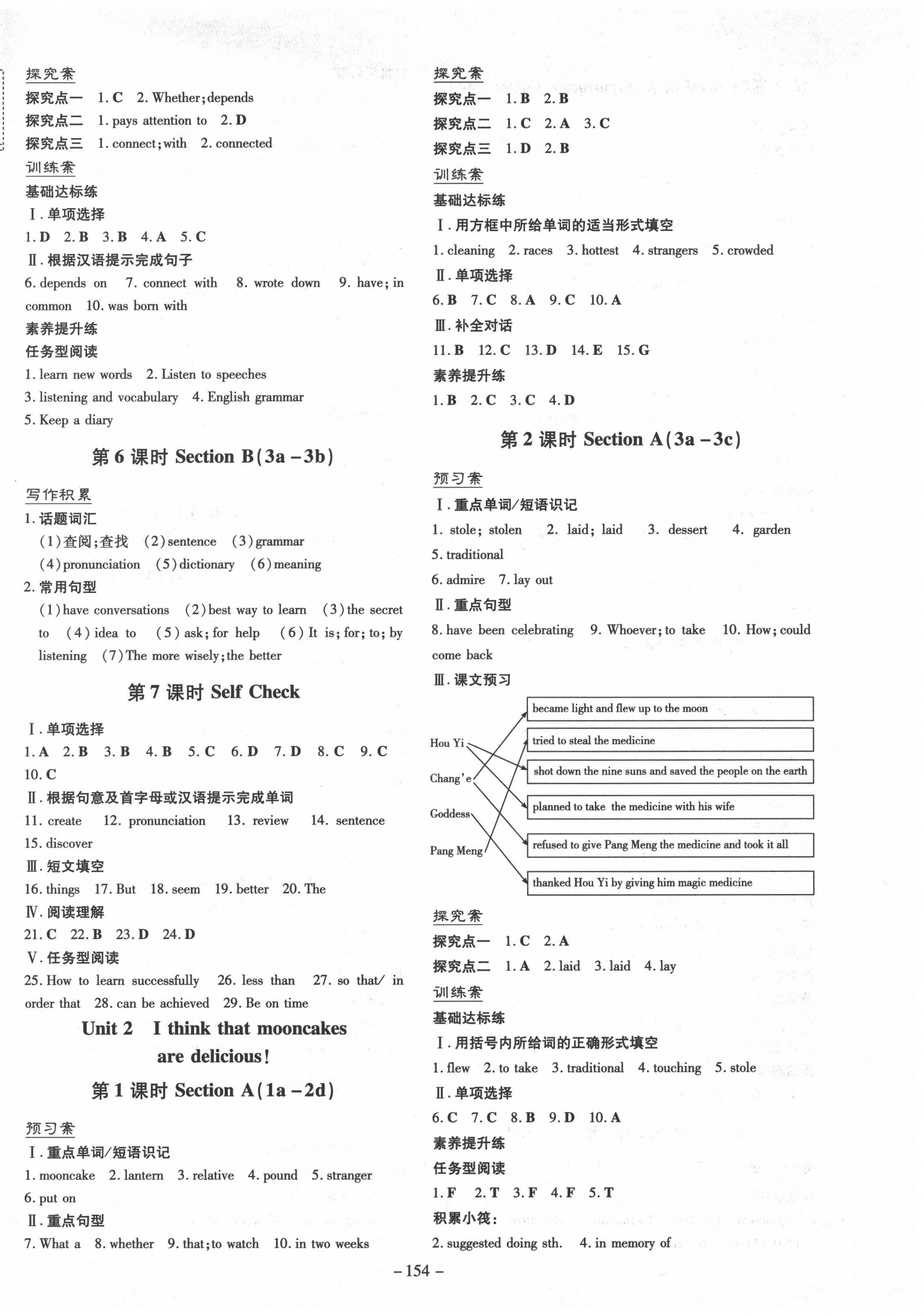 2020年初中同步学习导与练导学探究案九年级英语上册人教版 第2页