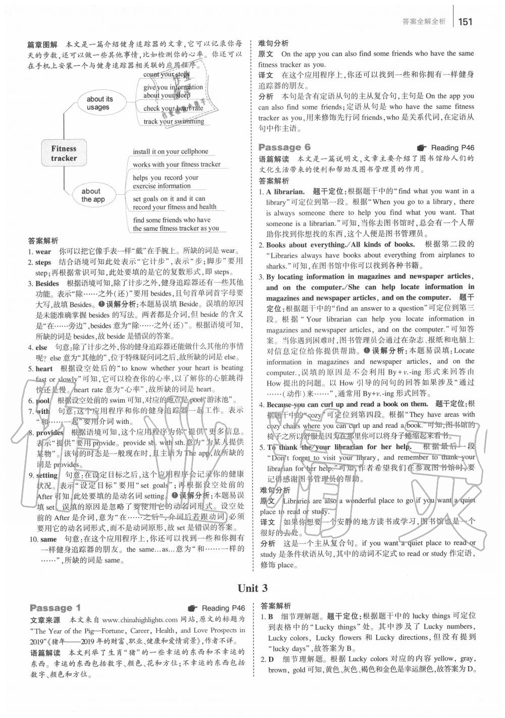 2020年53English英語(yǔ)完形填空與閱讀理解450+50篇八年級(jí) 第9頁(yè)