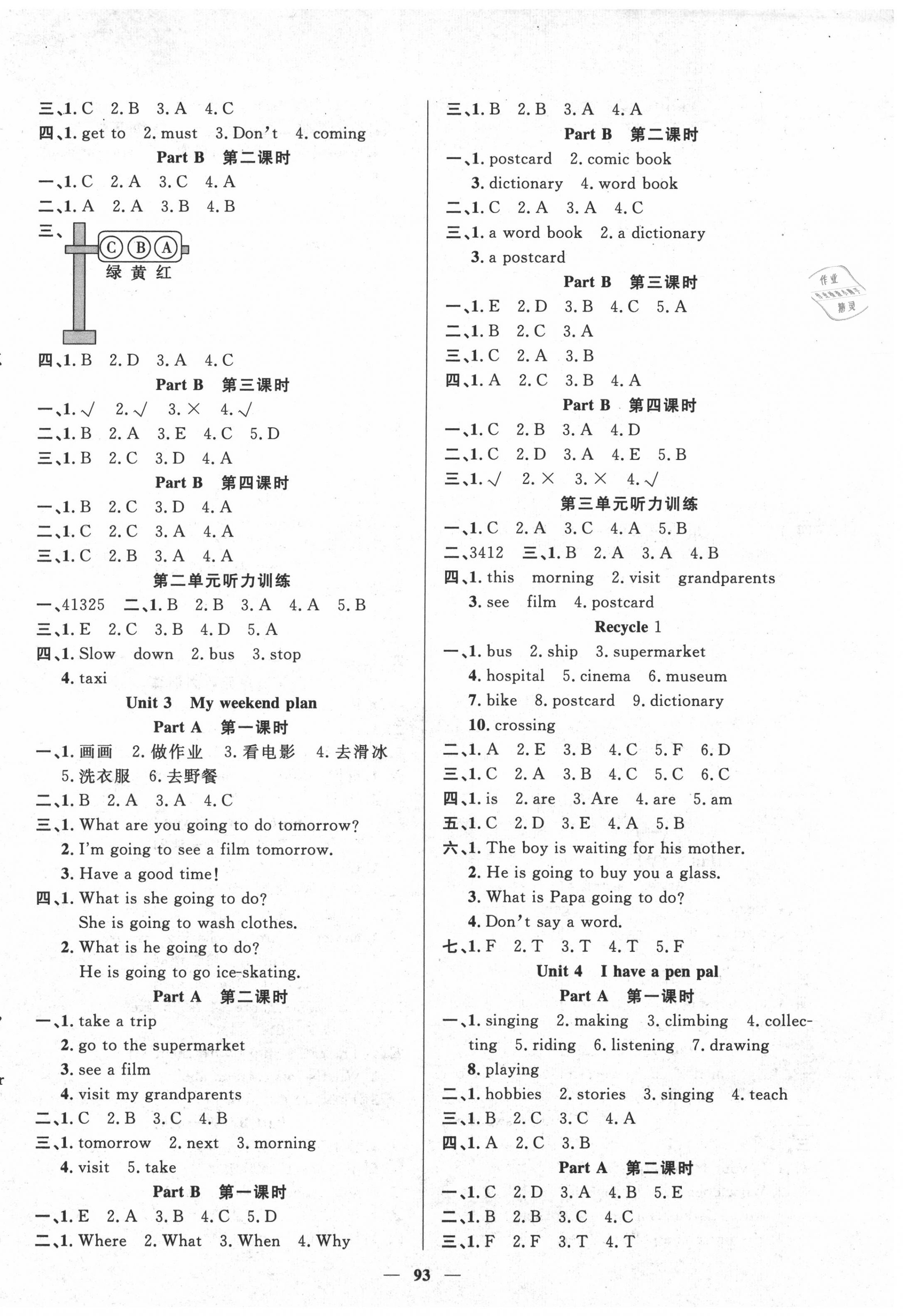 2020年聰明芽導(dǎo)練考六年級(jí)英語(yǔ)上冊(cè)人教PEP版 第2頁(yè)