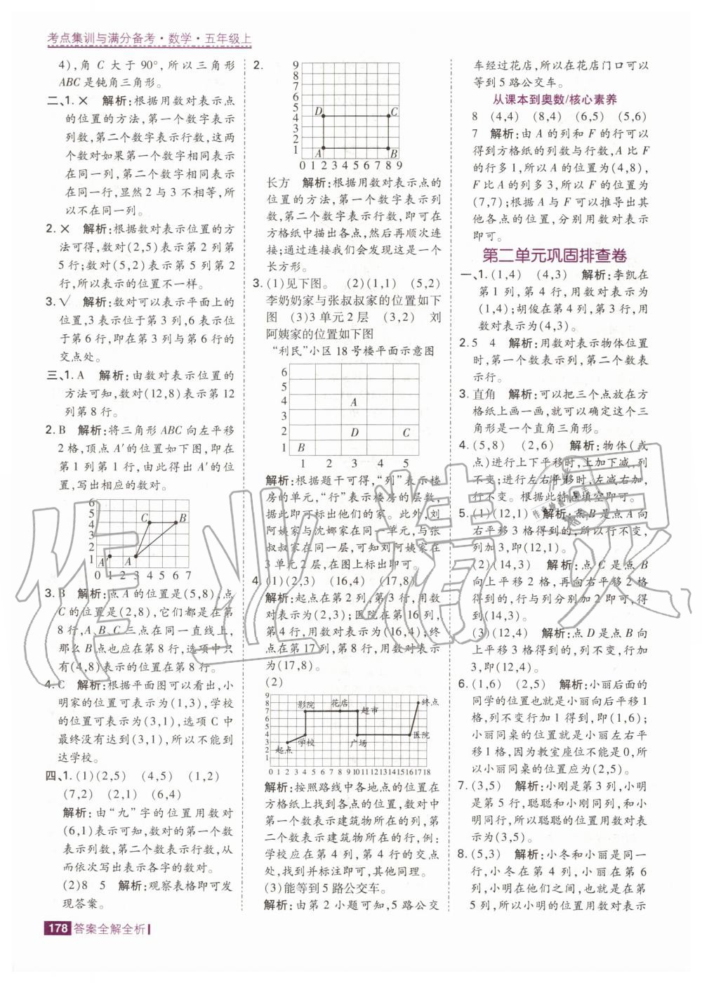 2020年考點集訓與滿分備考五年級數(shù)學上冊人教版 第12頁