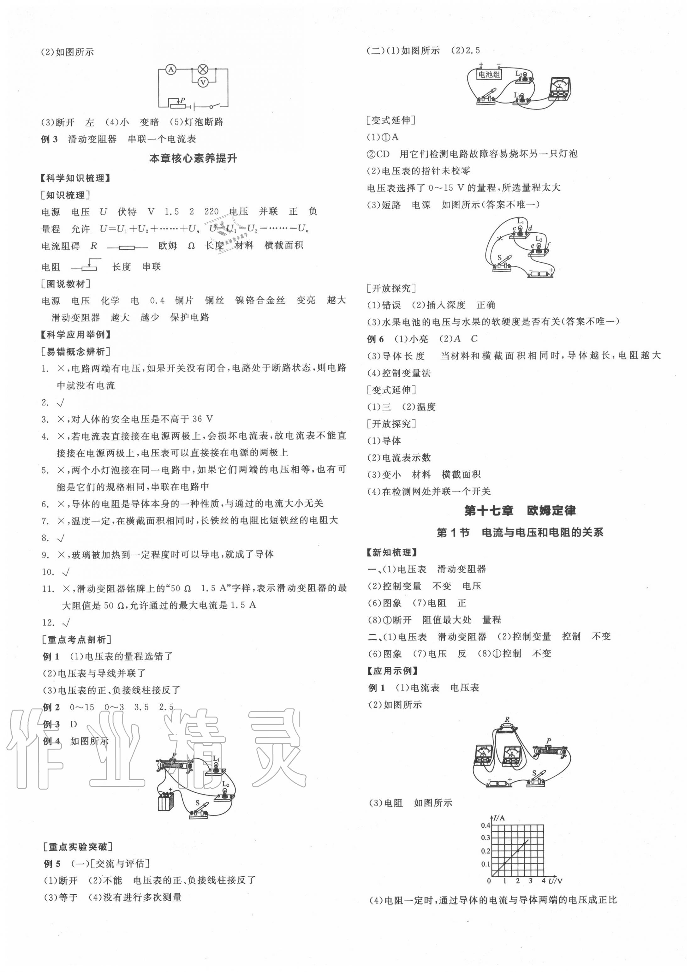 2020年全品學(xué)練考九年級(jí)物理全一冊(cè)上人教版 第5頁