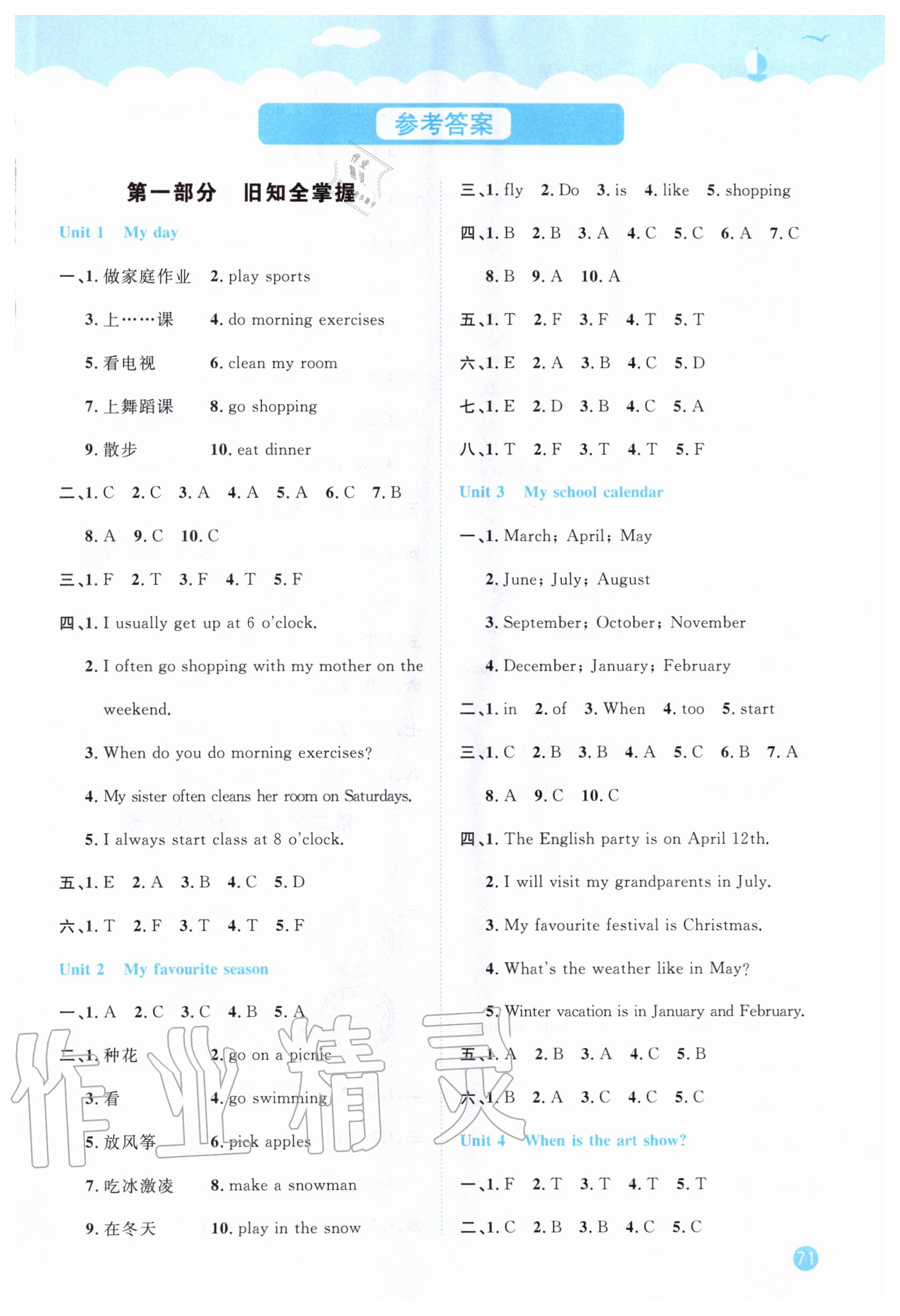 2020年陽(yáng)光同學(xué)暑假銜接五升六年級(jí)英語(yǔ)人教PEP版 第1頁(yè)