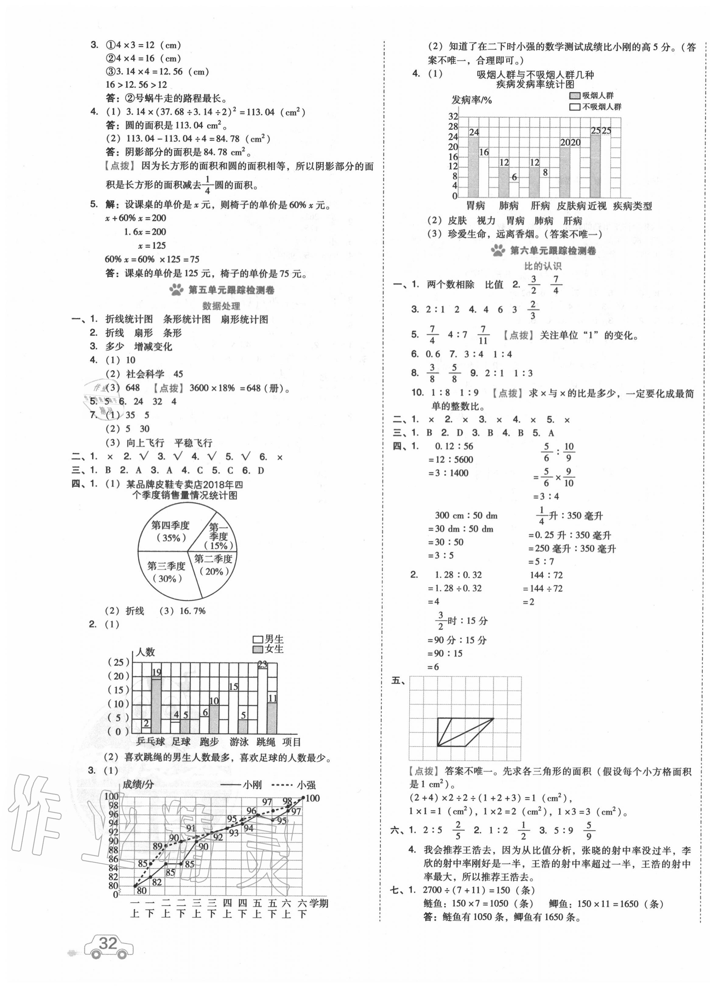 2020年好卷六年级数学上册北师大版 第3页