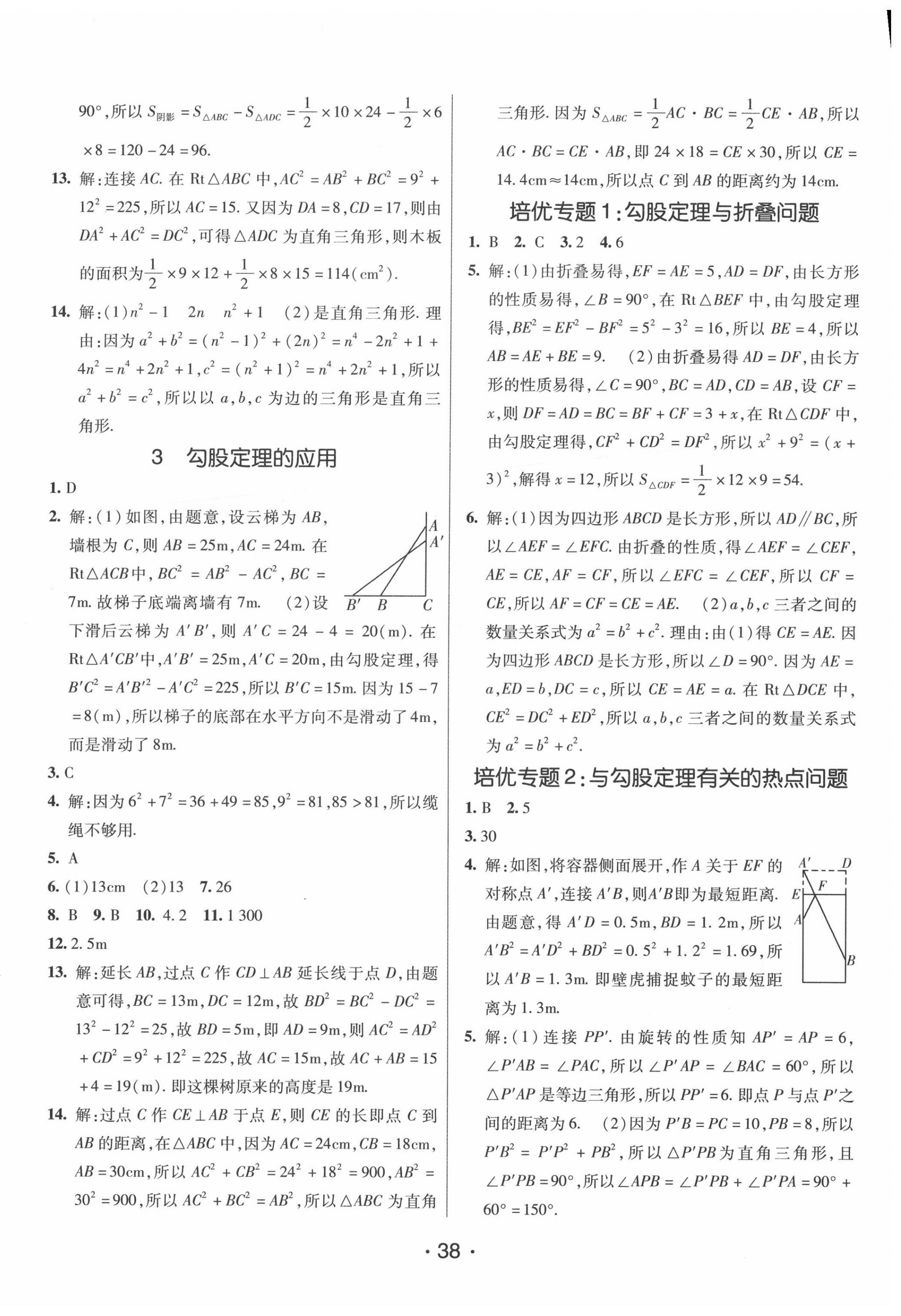 2020年同行学案学练测八年级数学上册北师大版 第2页