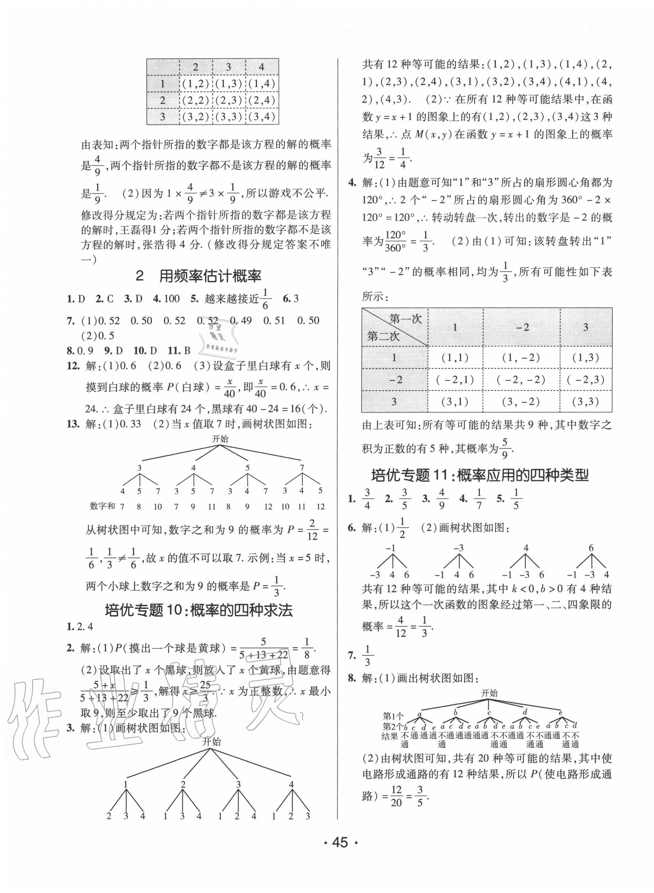 2020年同行學(xué)案學(xué)練測九年級數(shù)學(xué)上冊北師大版 第13頁