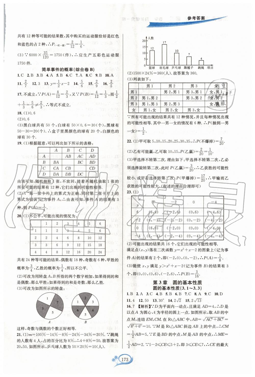 2020年走進(jìn)重高培優(yōu)測(cè)試九年級(jí)數(shù)學(xué)全一冊(cè)浙教版 第7頁(yè)