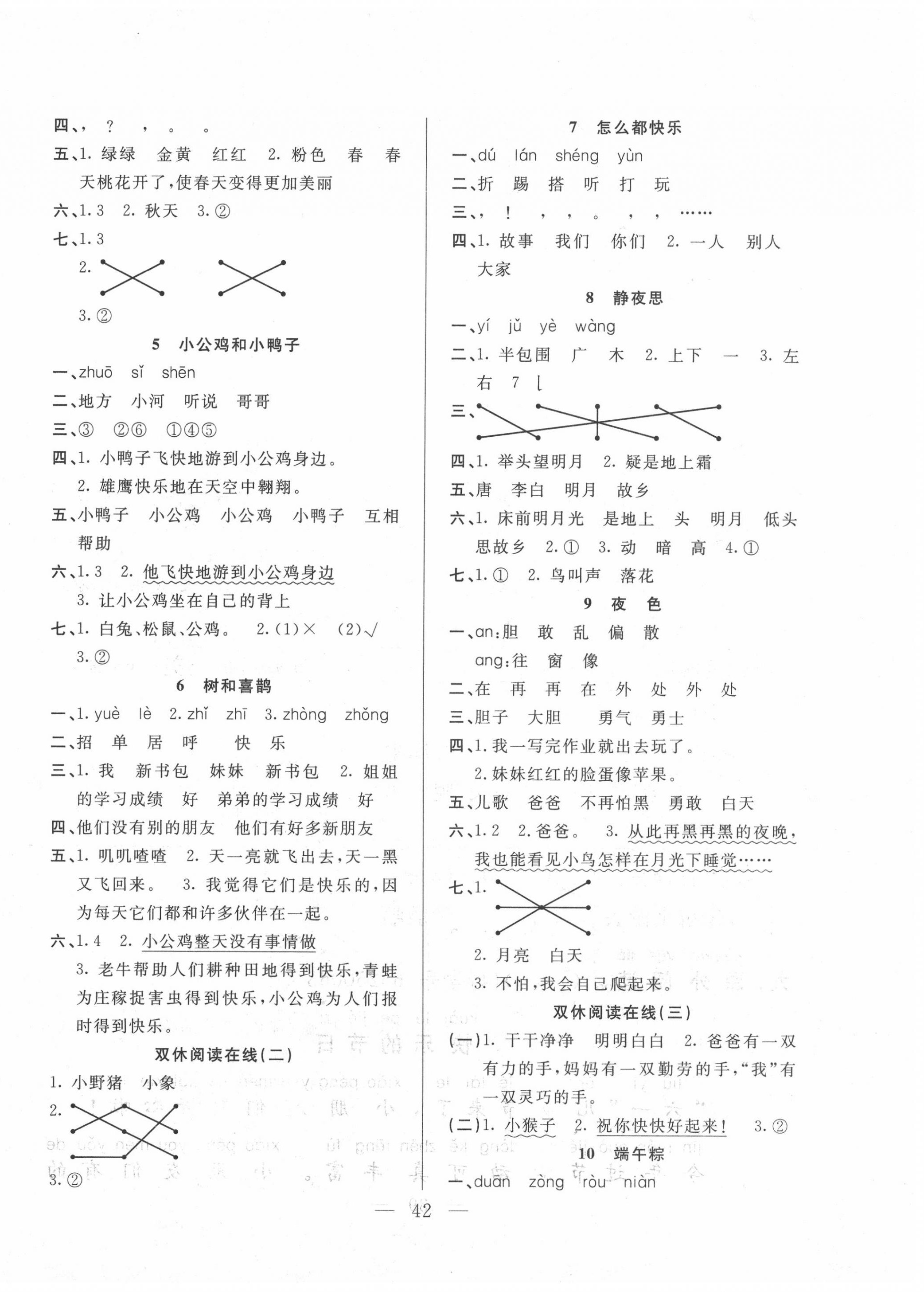 2020年優(yōu)等生全優(yōu)計(jì)劃一年級(jí)語(yǔ)文上冊(cè)人教版 第2頁(yè)