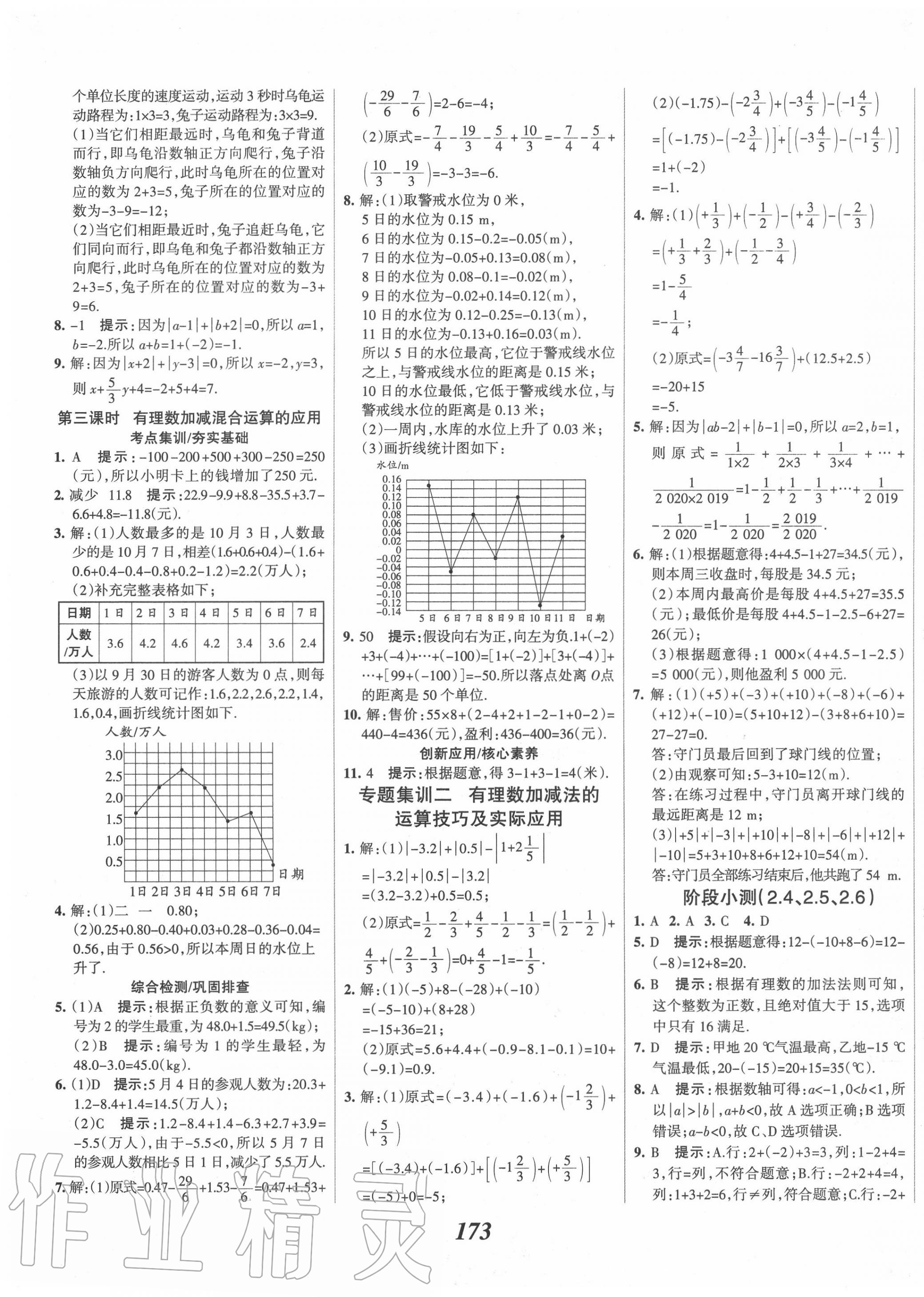 2020年全優(yōu)課堂考點(diǎn)集訓(xùn)與滿分備考七年級(jí)數(shù)學(xué)上冊(cè)北師大版 第9頁(yè)